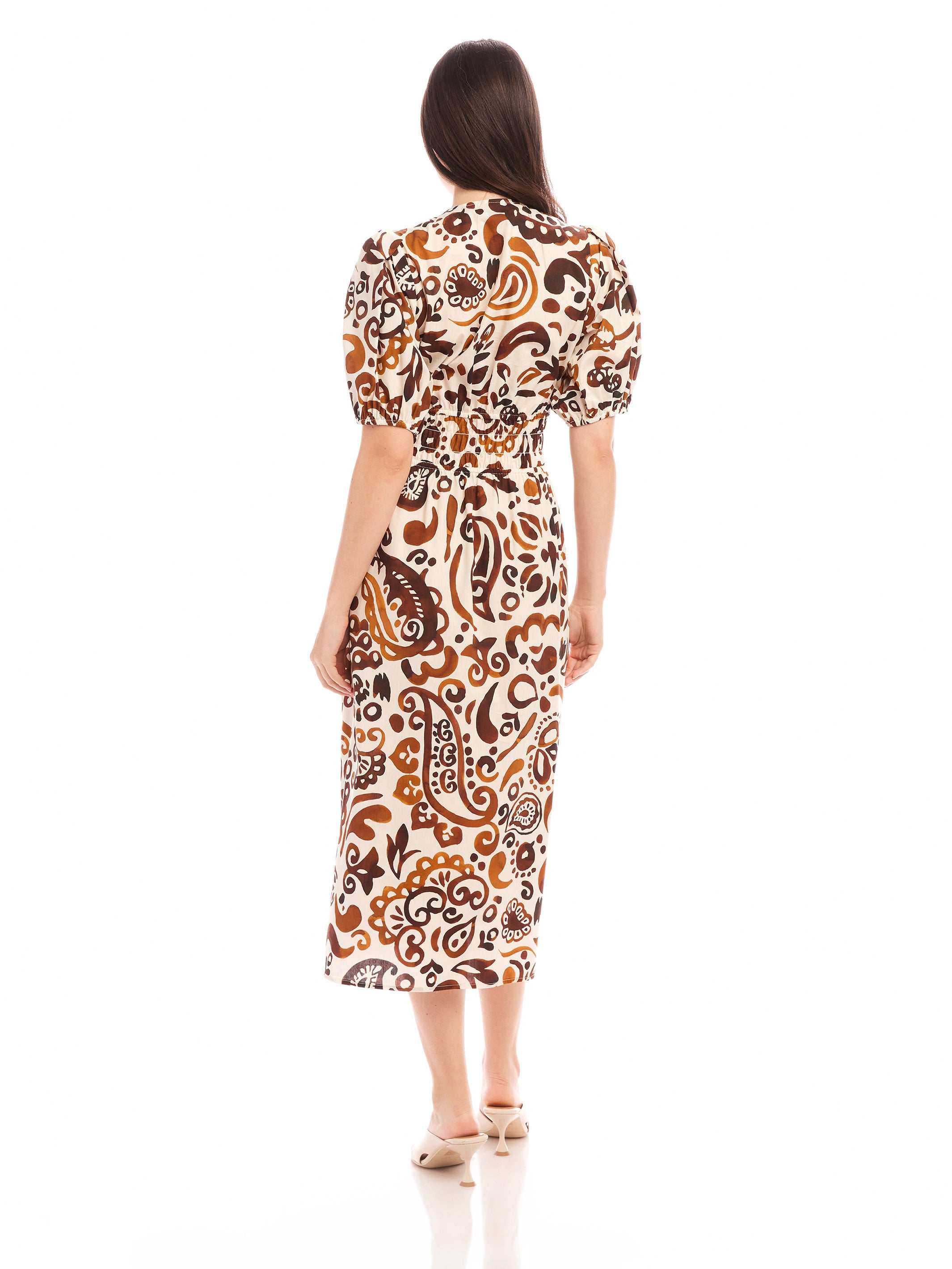 Poppy Shirred Waist Dress