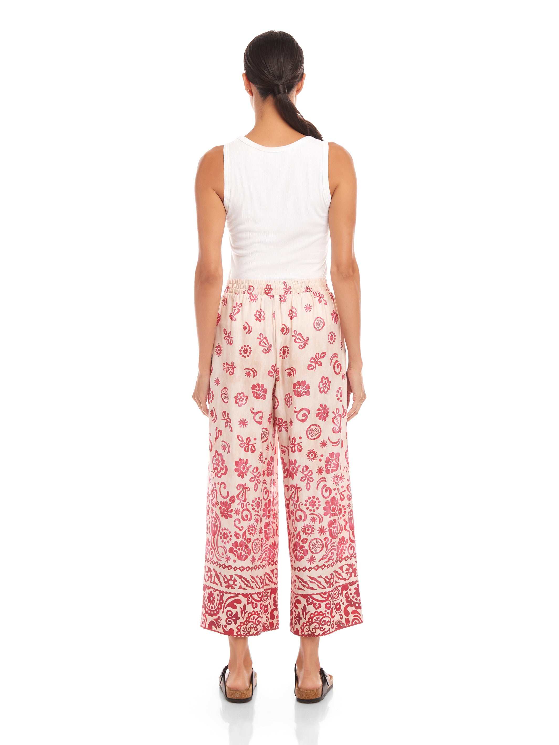 Etta Border Print Pants
