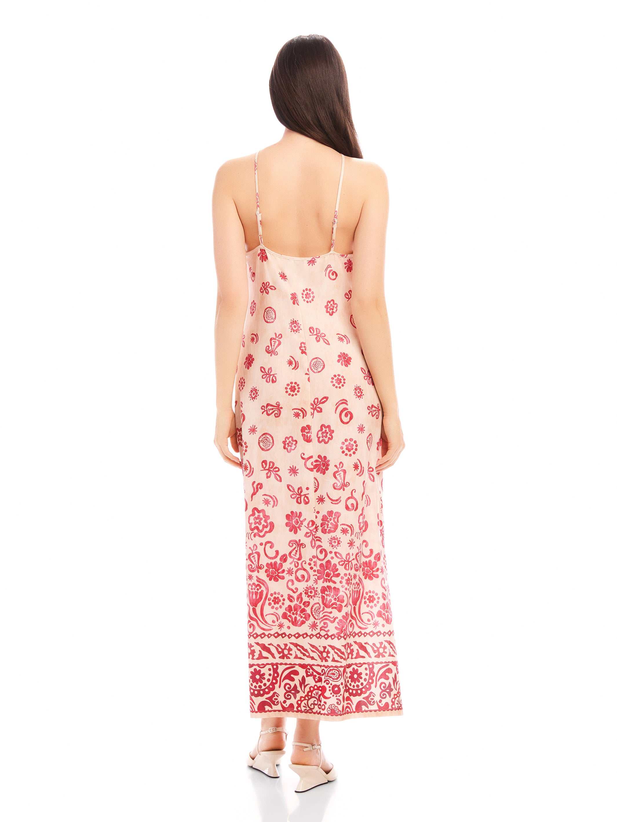 Jaylen Border Print Dress