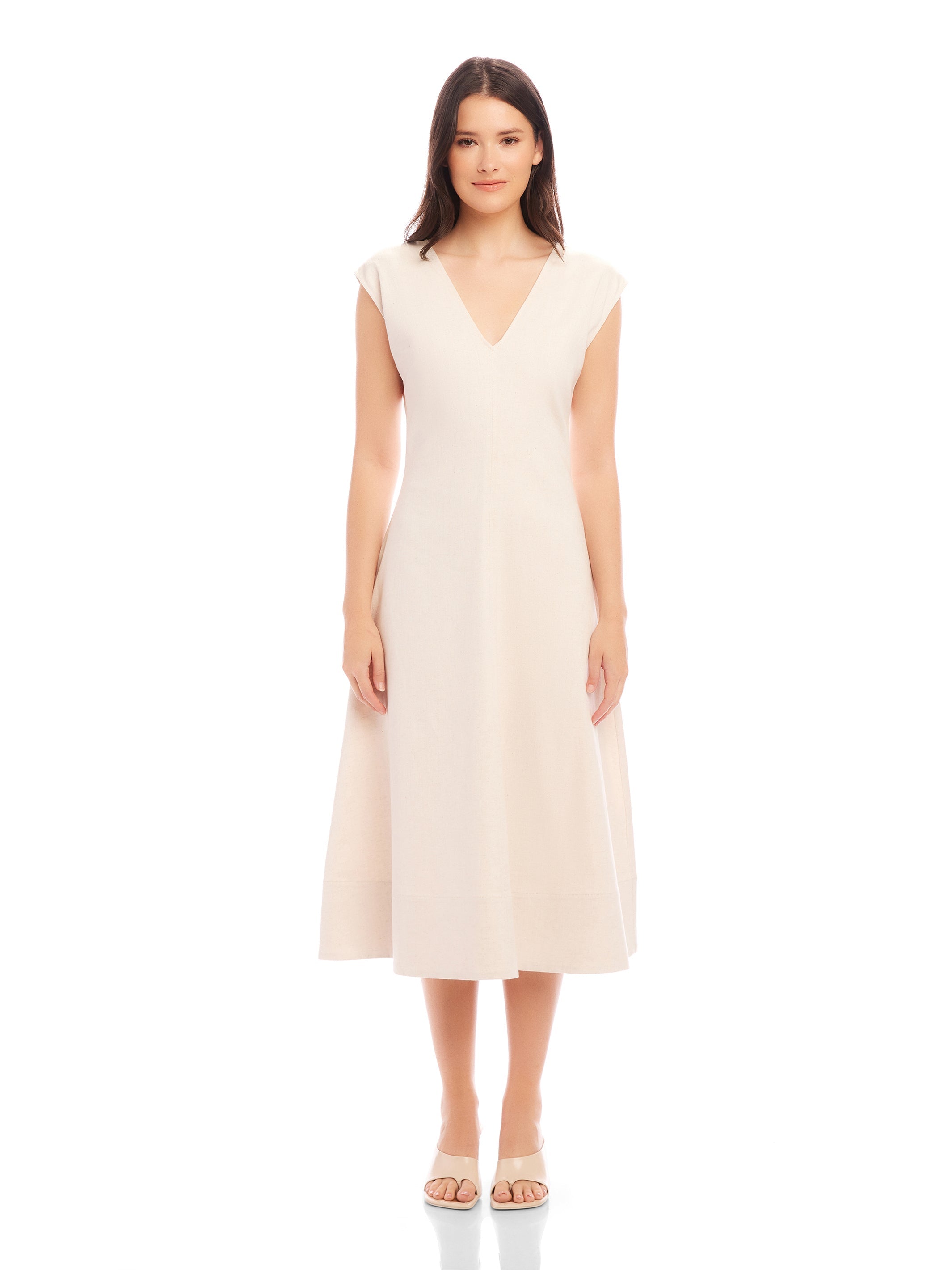 Lilia A-Line Midi Dress