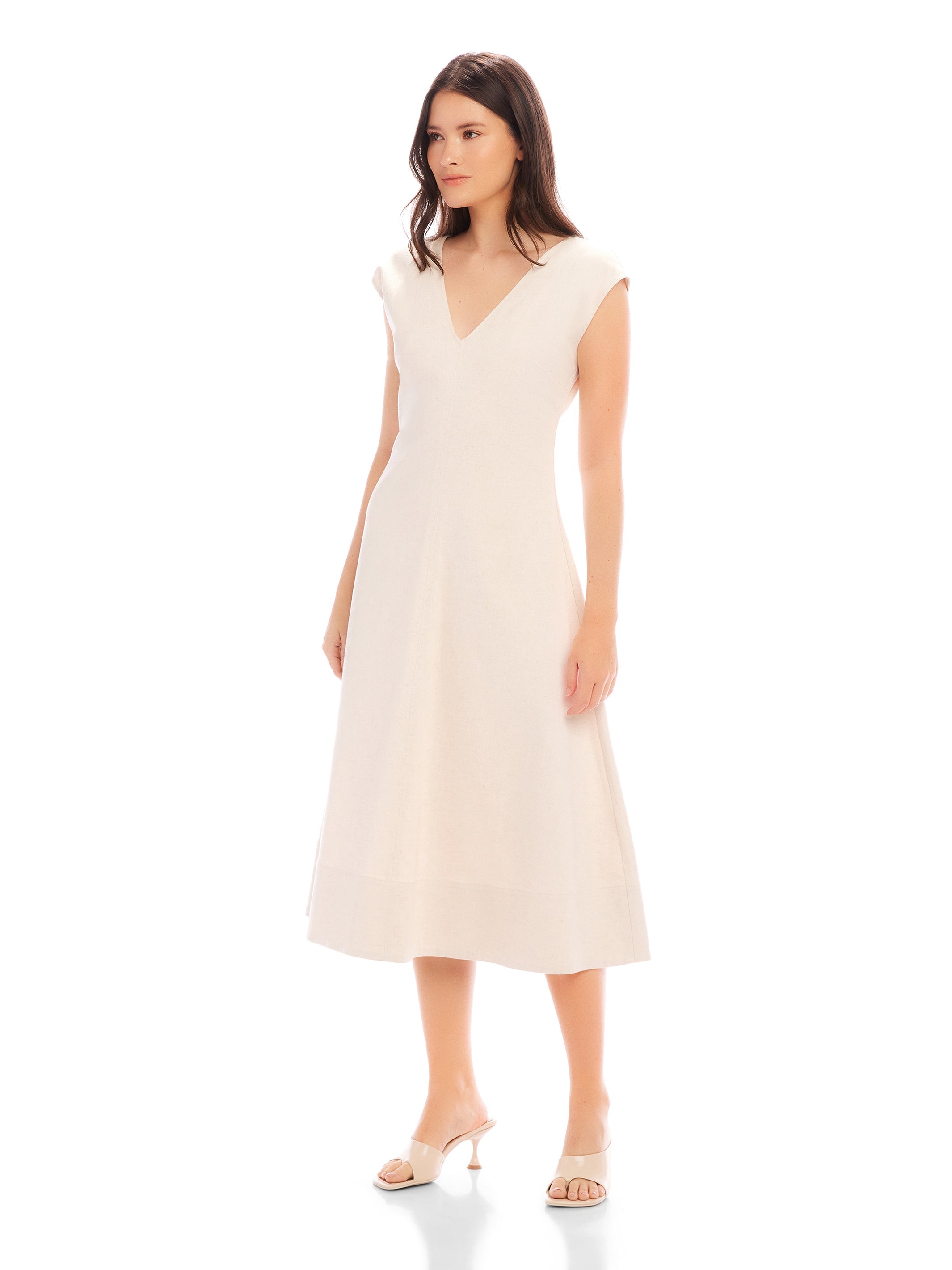 Lilia A-Line Midi Dress