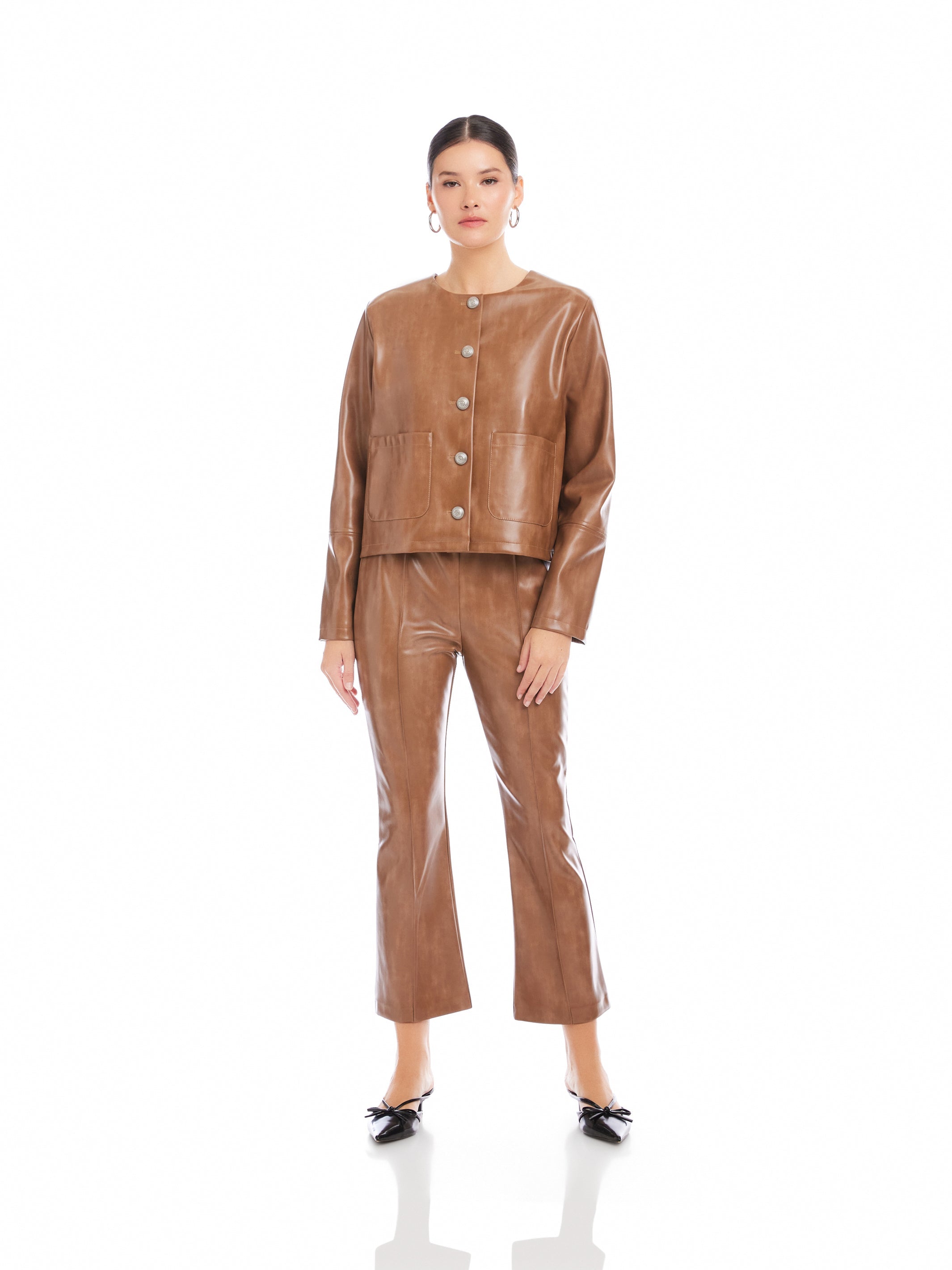 Kaylyn Faux Leather Jacket