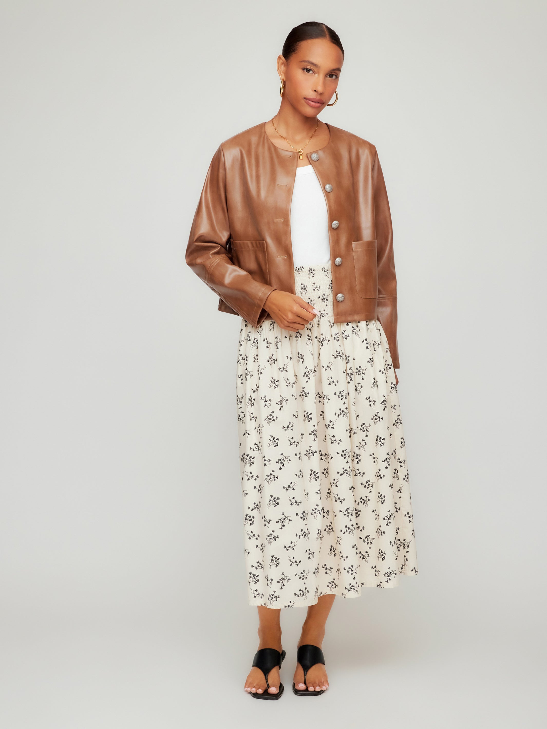 Kaylyn Faux Leather Jacket