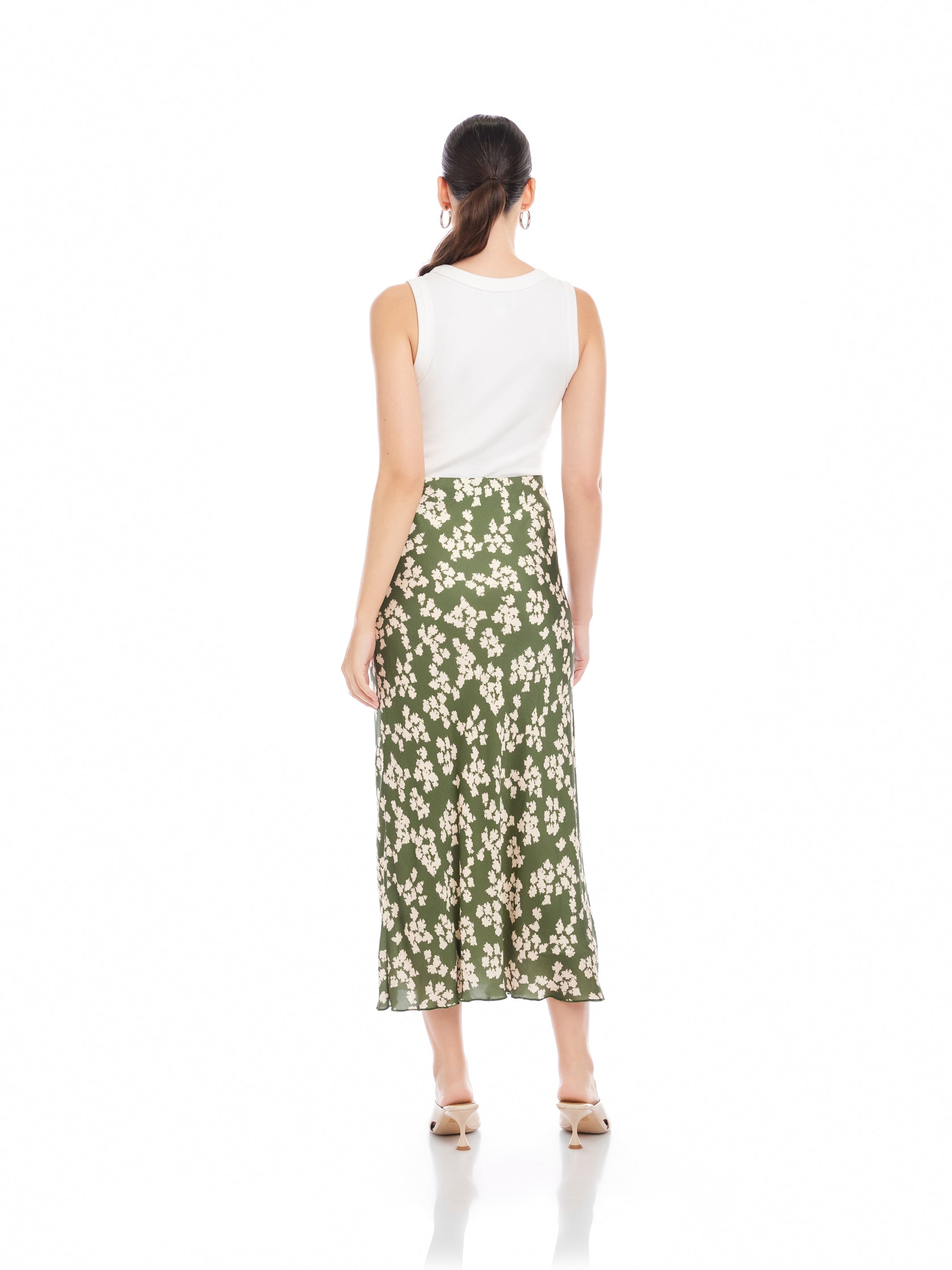 Eva Bias Ankle Skirt