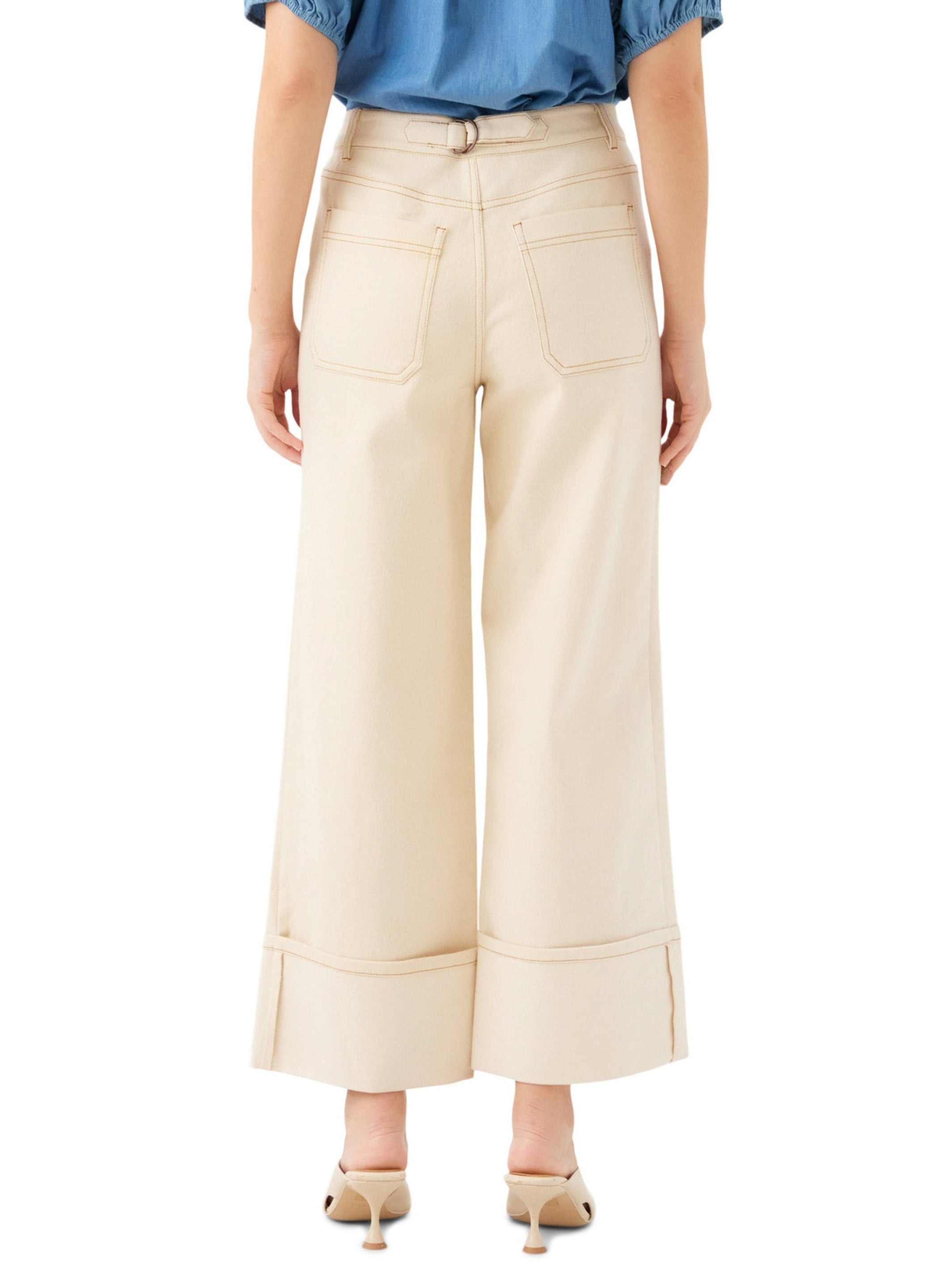 Dana Cuffed Wide-Leg Jeans