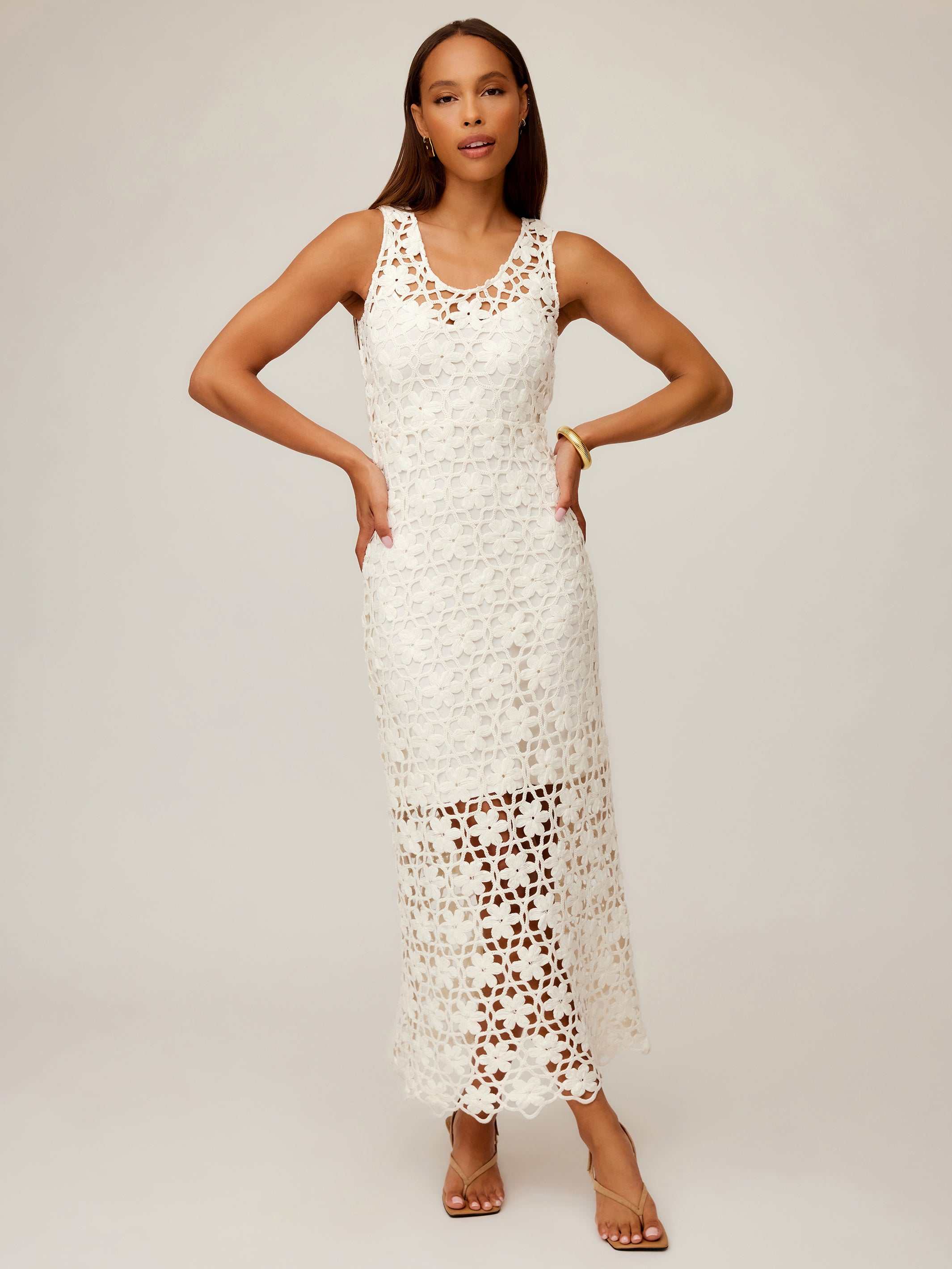 Kelsie Crochet Dress