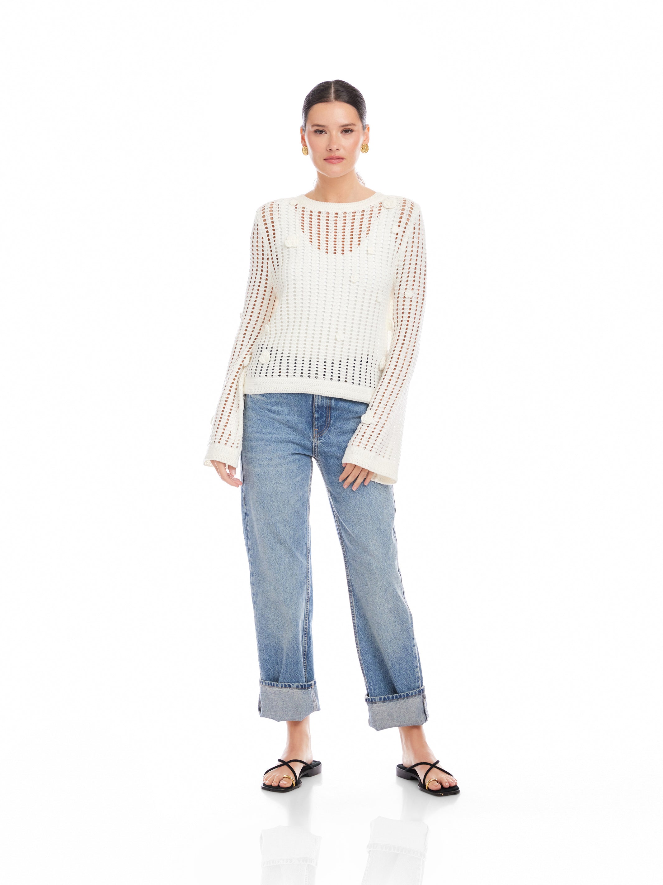 Liv Crochet Sweater