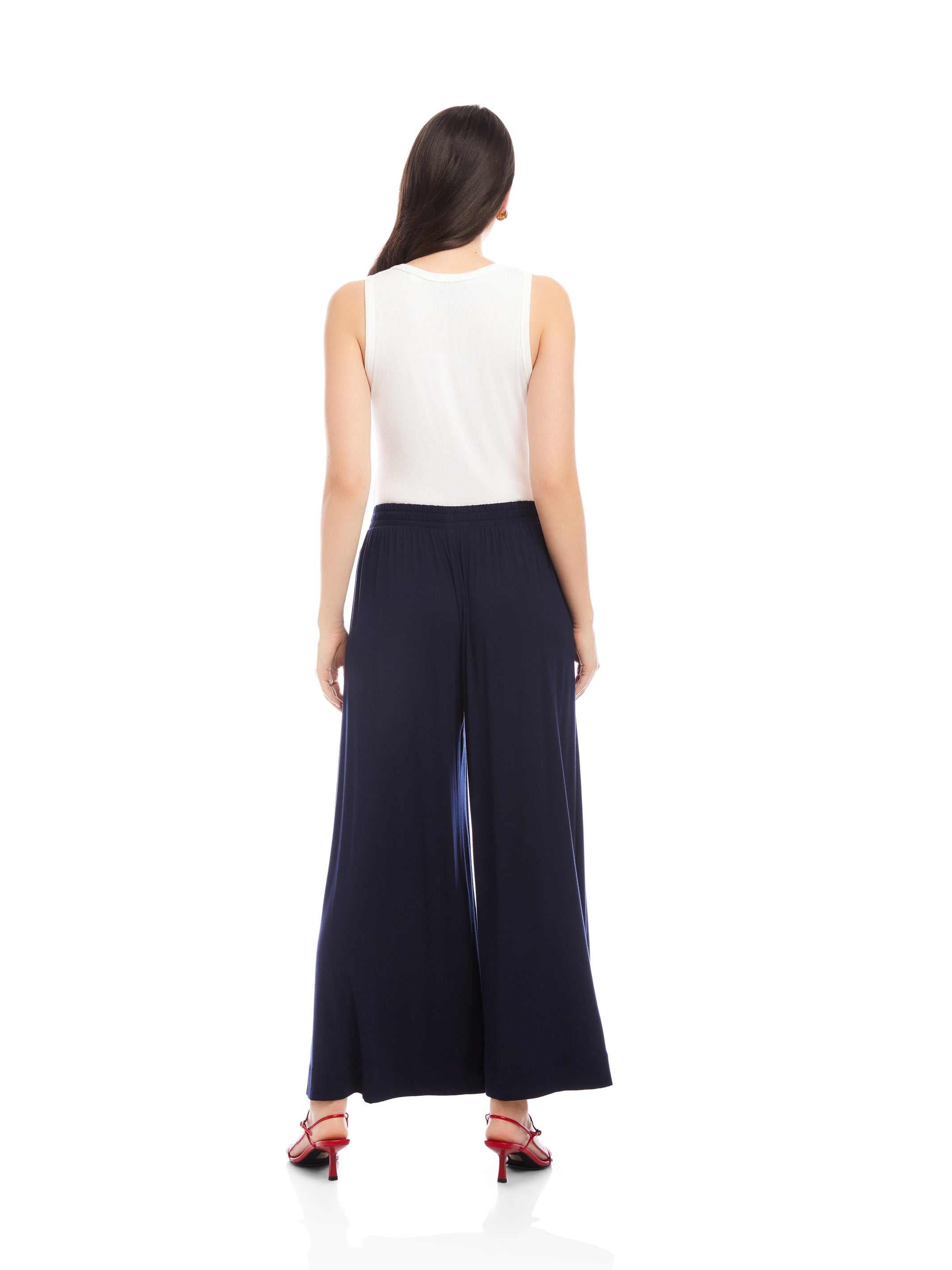 Shilo Wide-Leg Ankle Pants