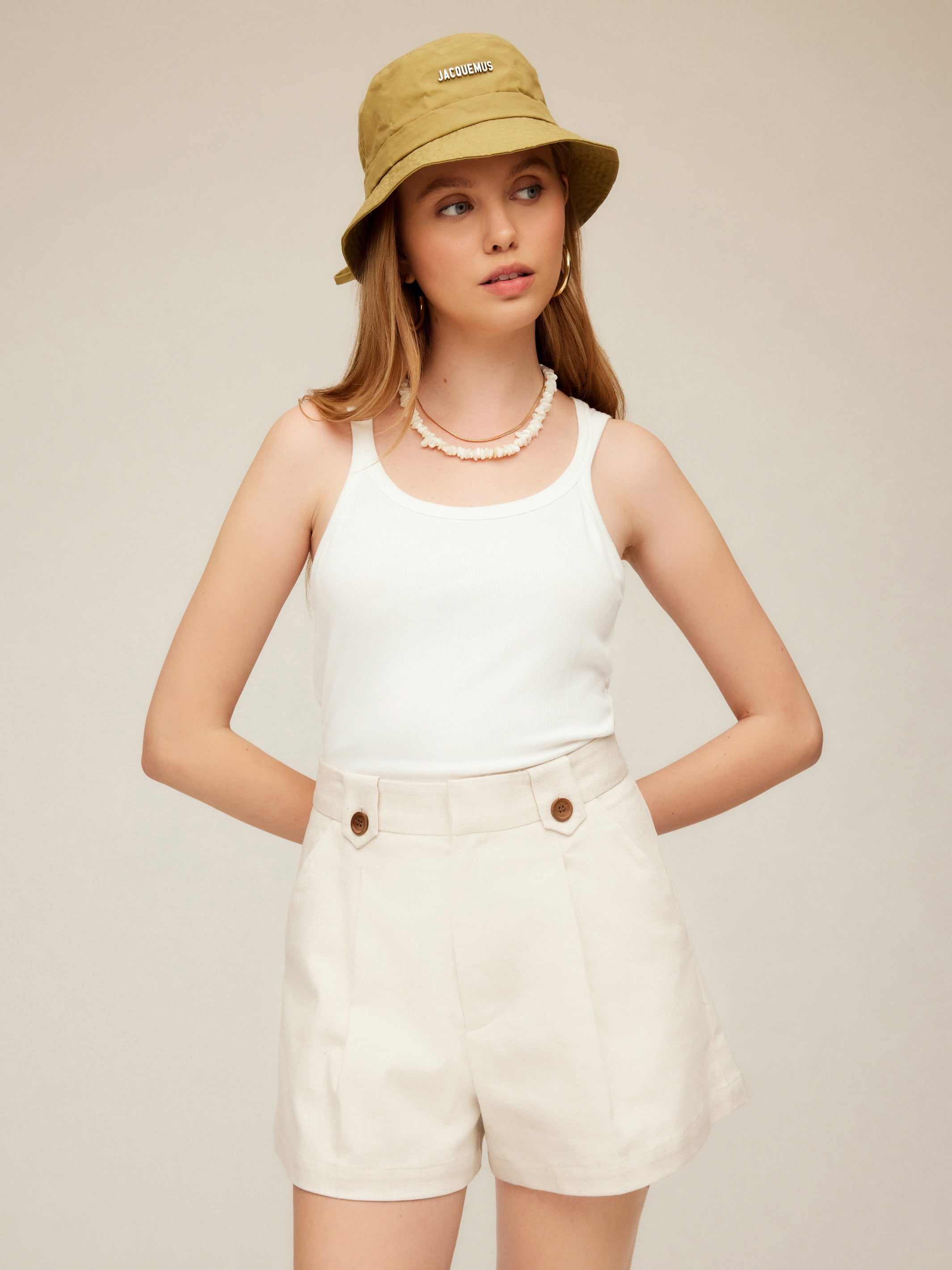 Cassidy Pleated Shorts