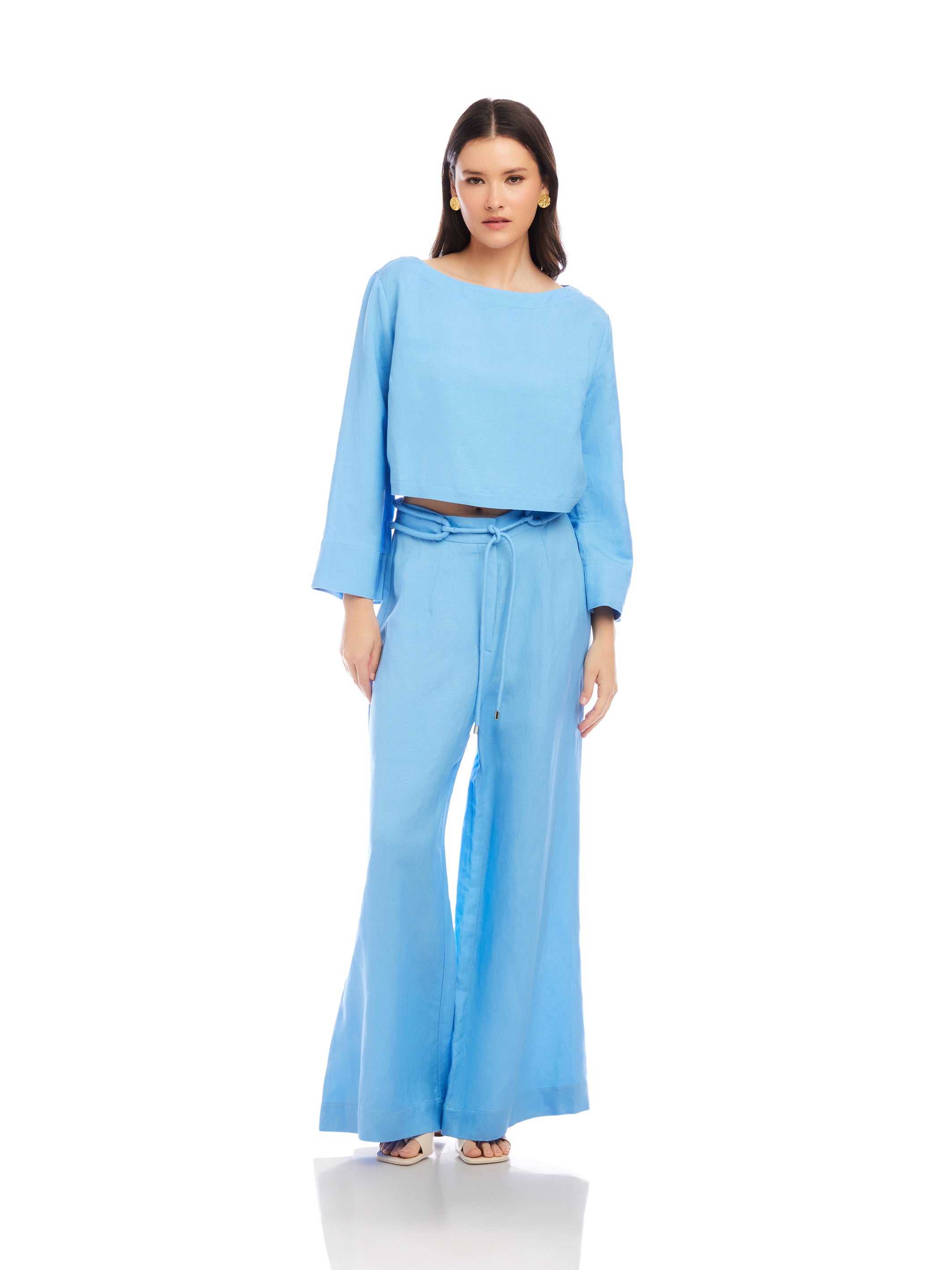 Junie Flared Long Sleeve Top