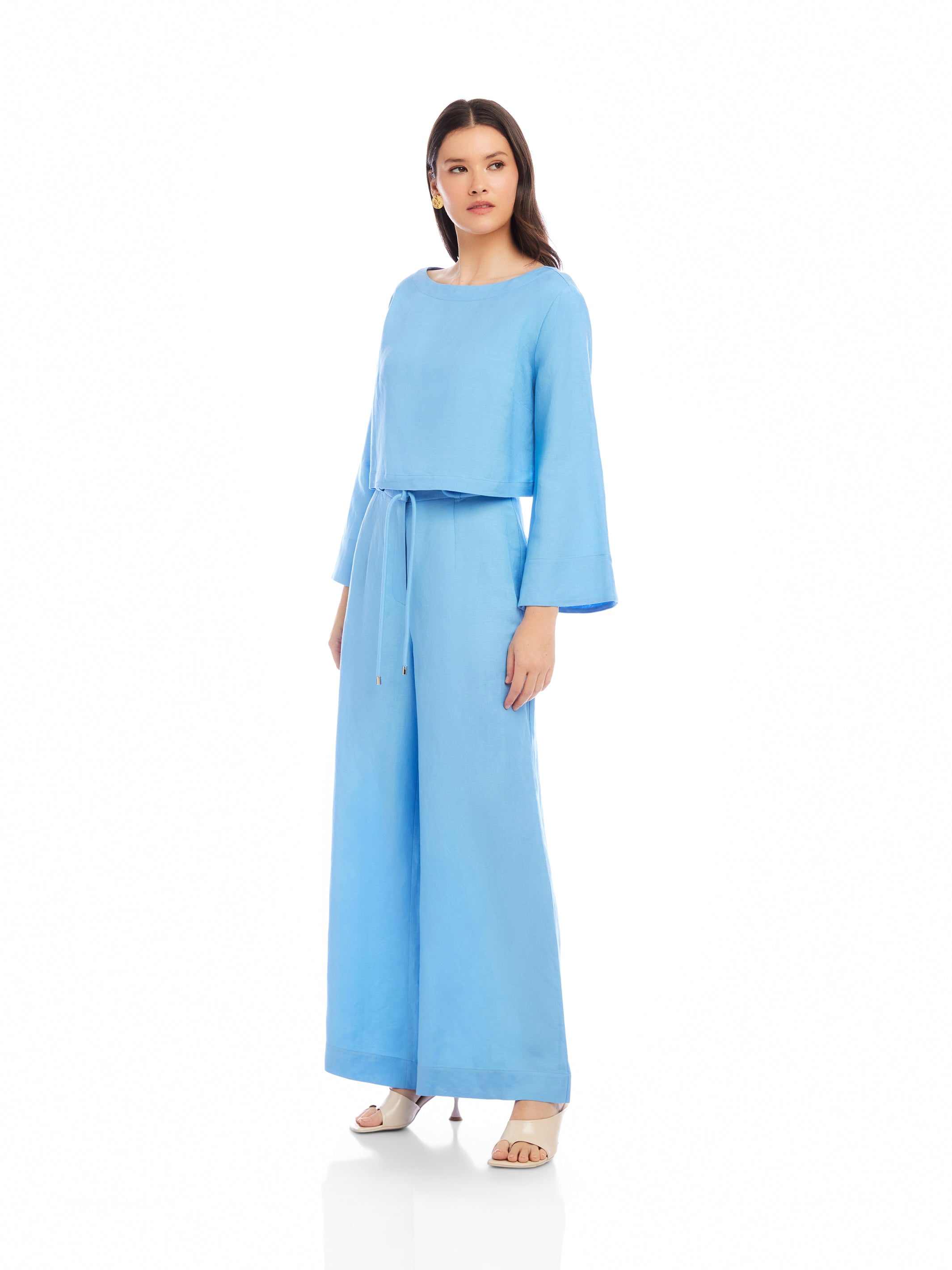 Junie Flared Long Sleeve Top