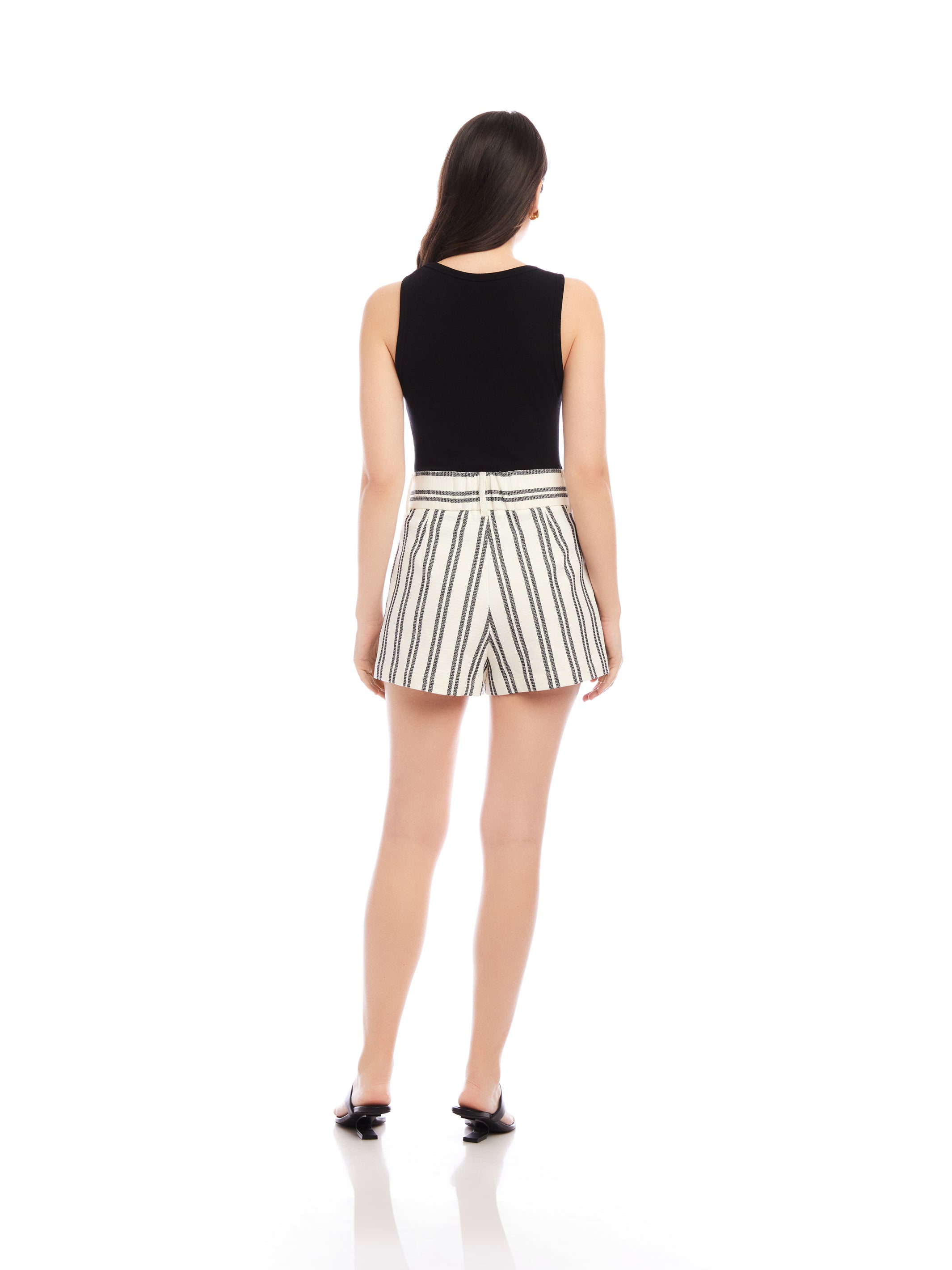 Cece Pleated Trouser Shorts