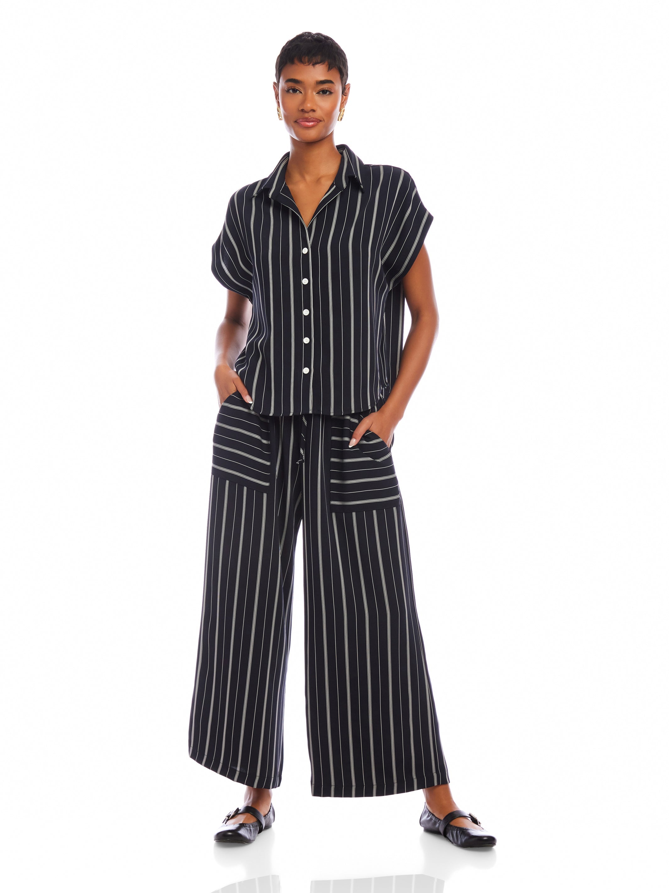 Colette Button-Up Top