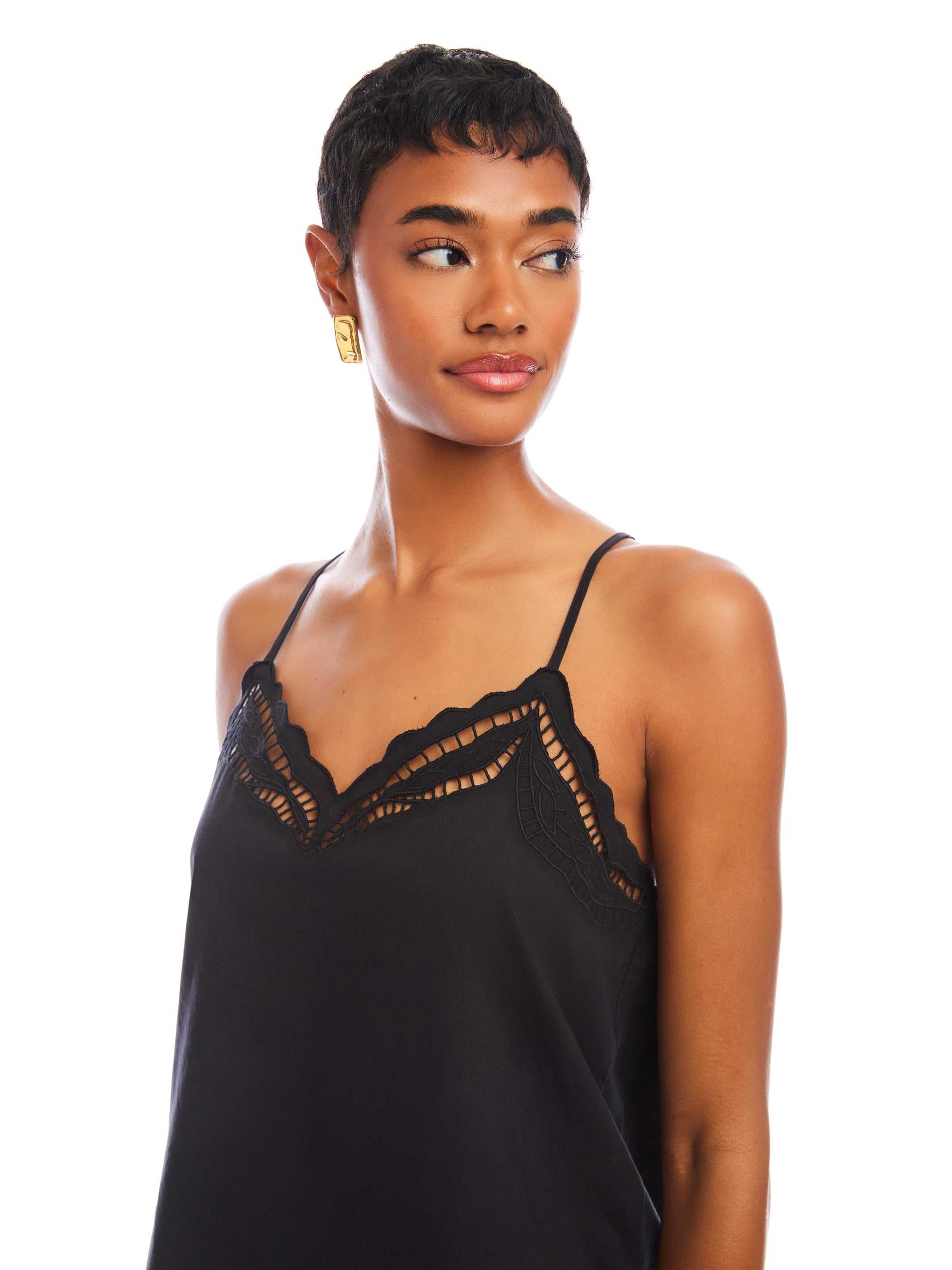 Marian Cami Cutout Top