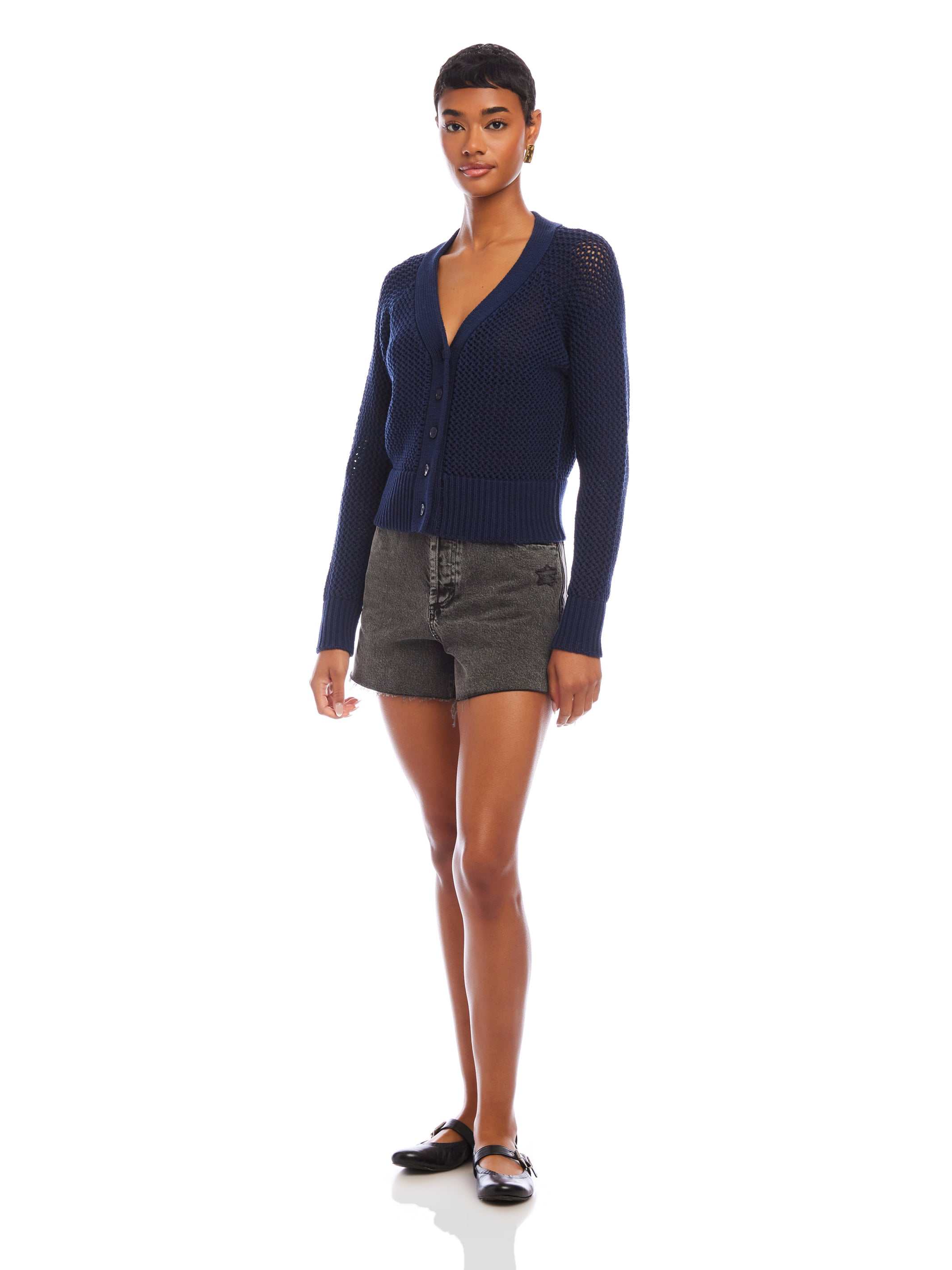 Ellen Crochet Cardigan Sweater