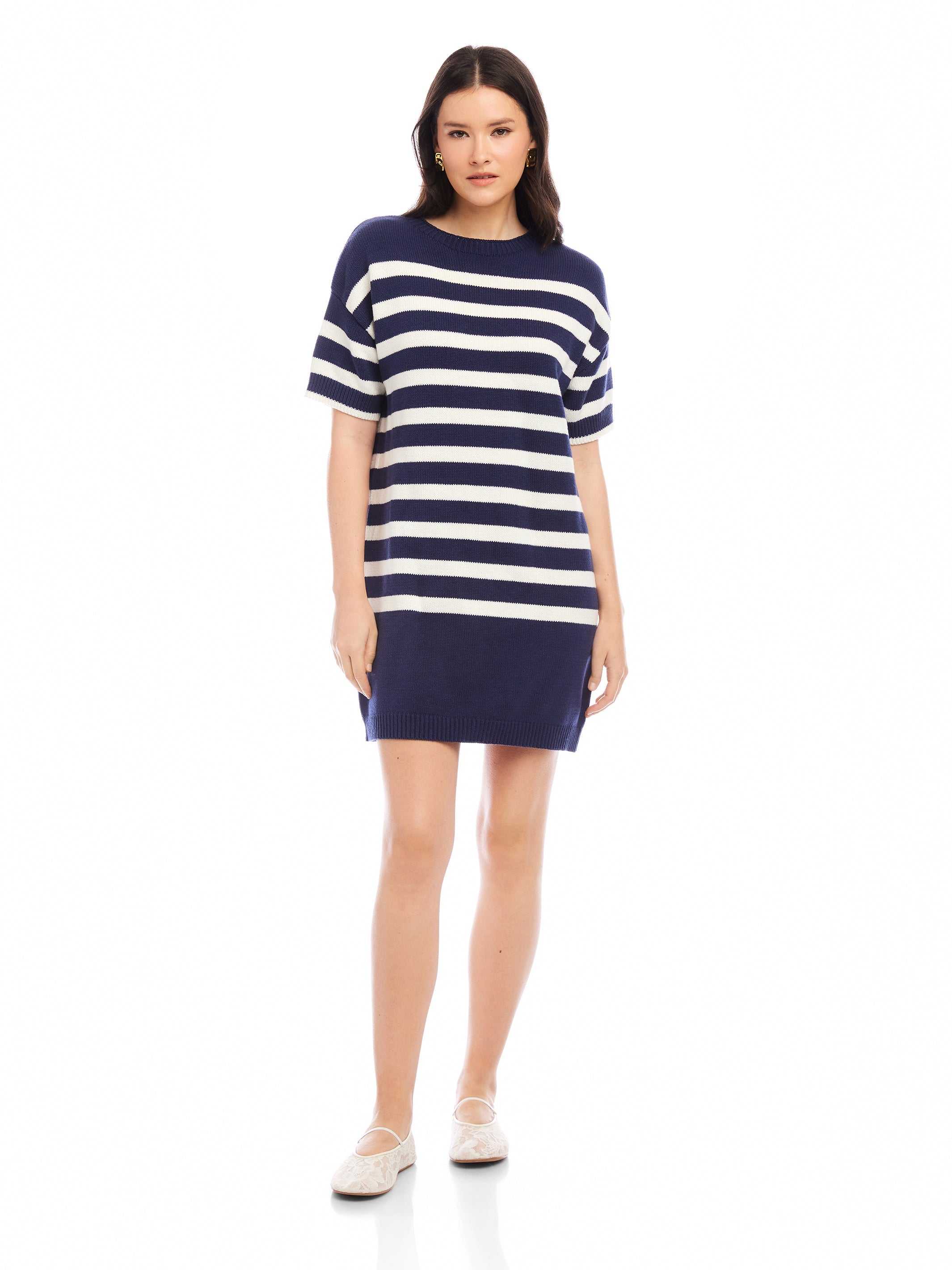 Georgette Sweater Dress