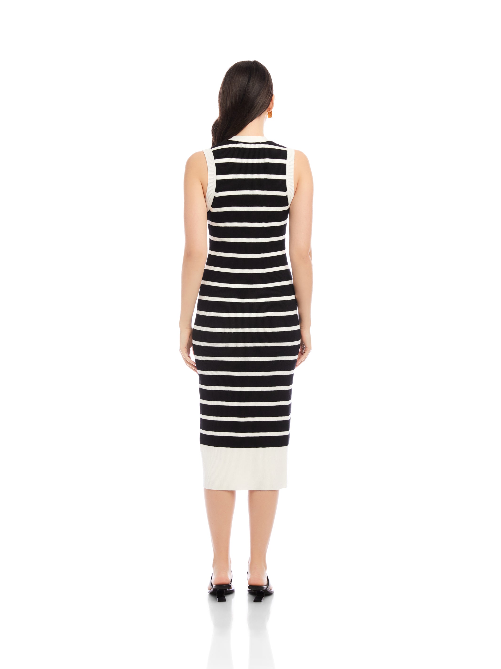 Jenna V-Neck Sweater Dress