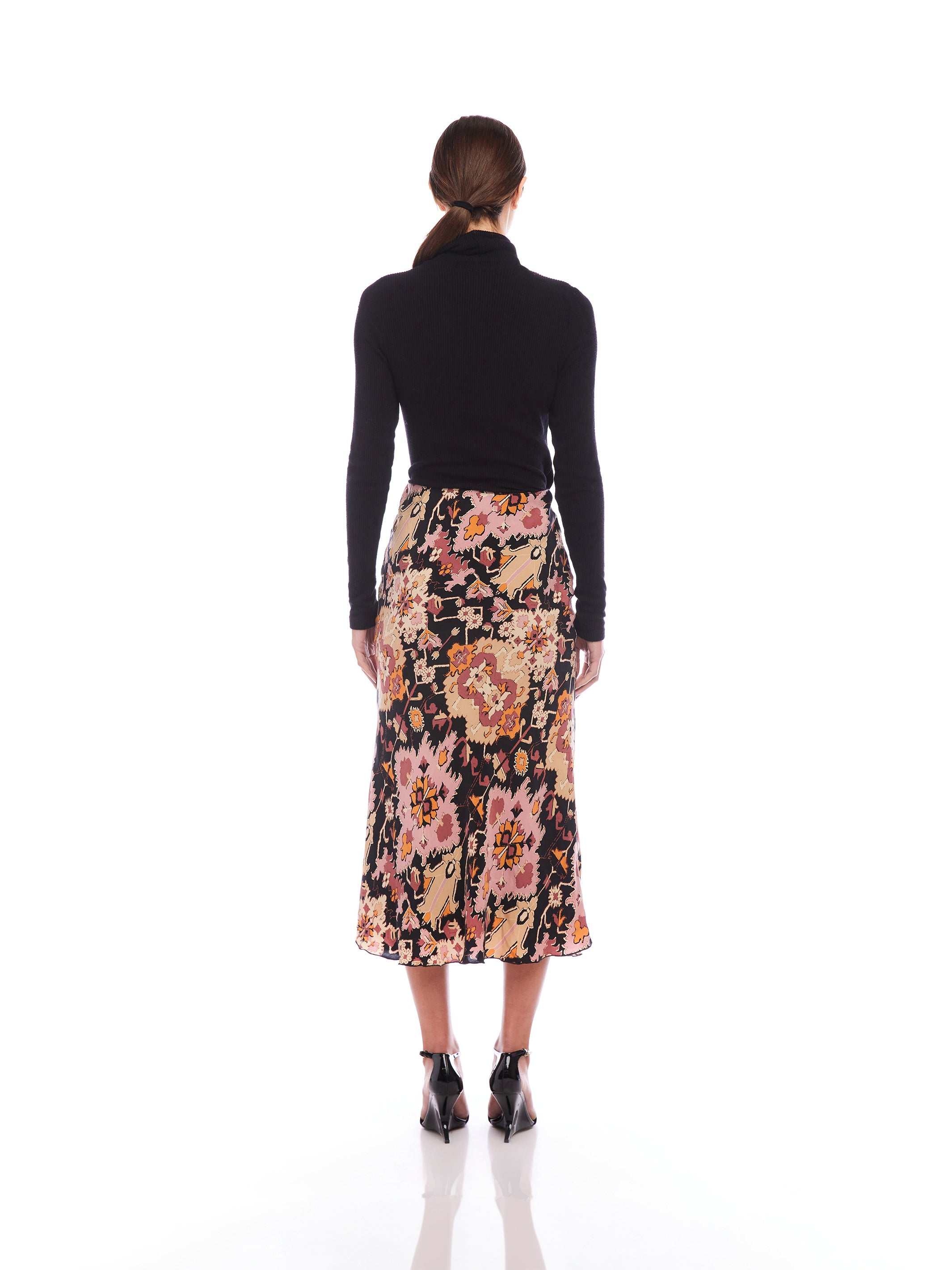 Mia Bias Midi Skirt