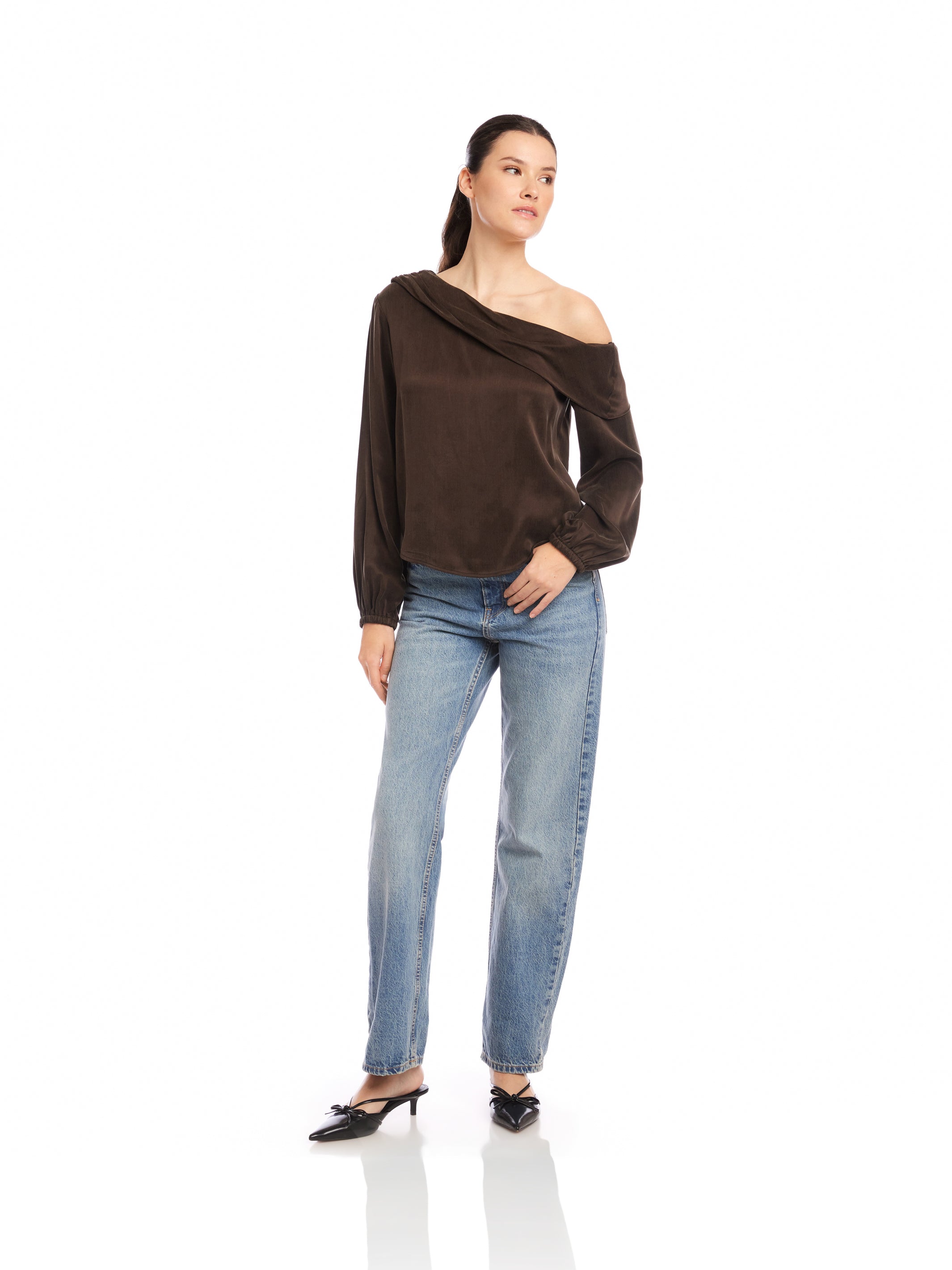 Marisa One-Shoulder Top