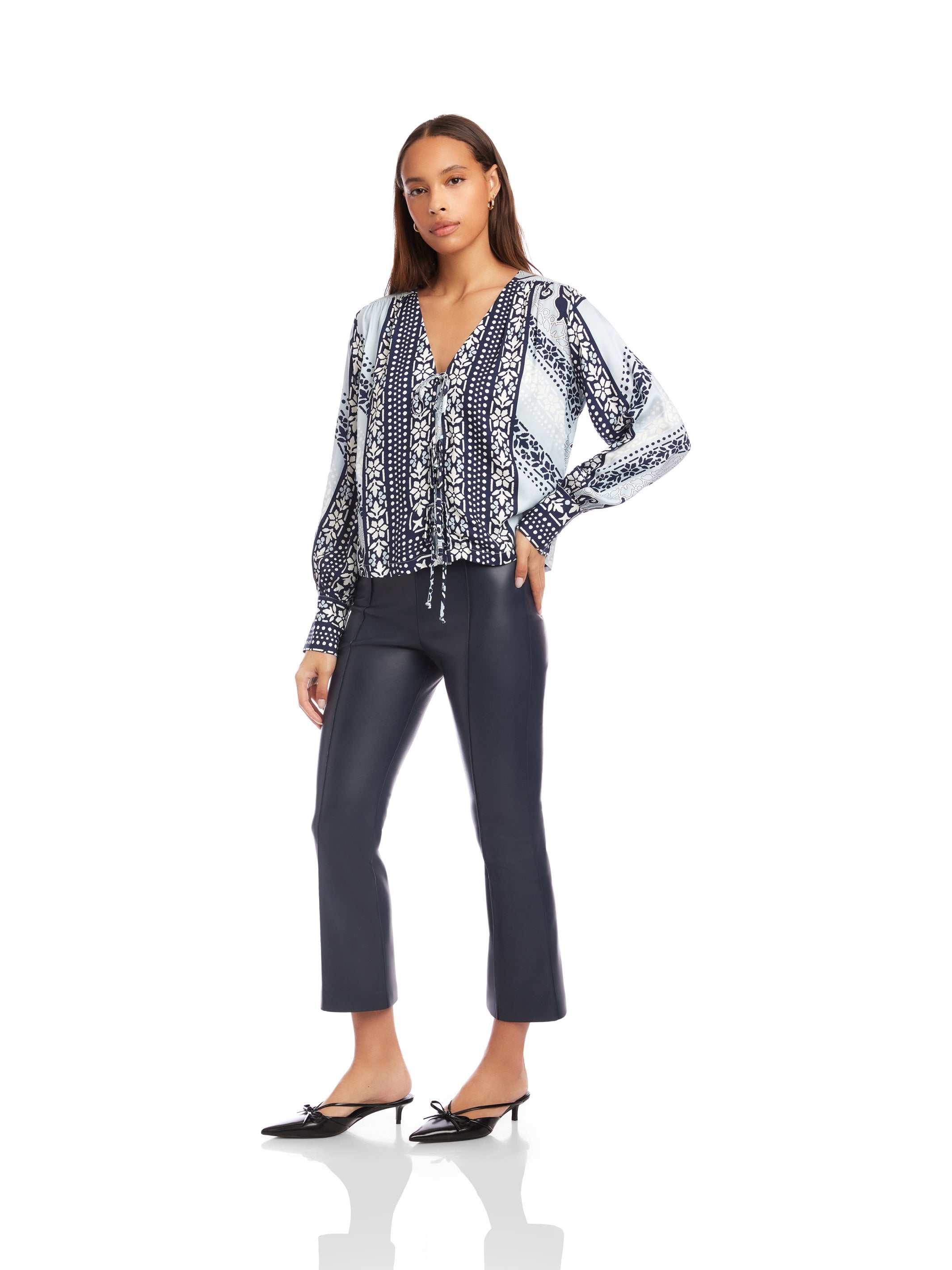 Kayla Bow Detail Blouse