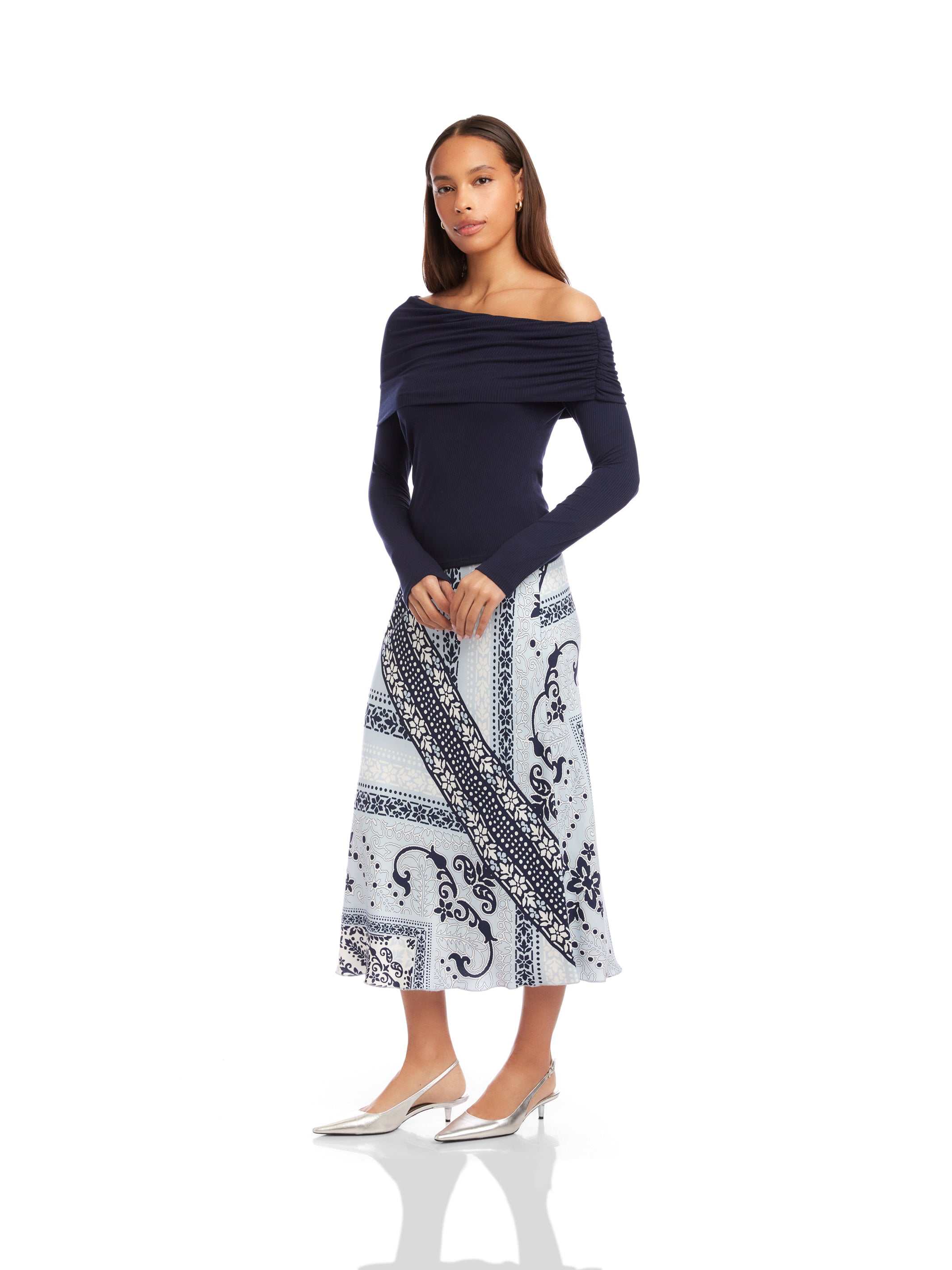 Ashley Asymmetric One-Shoulder Top