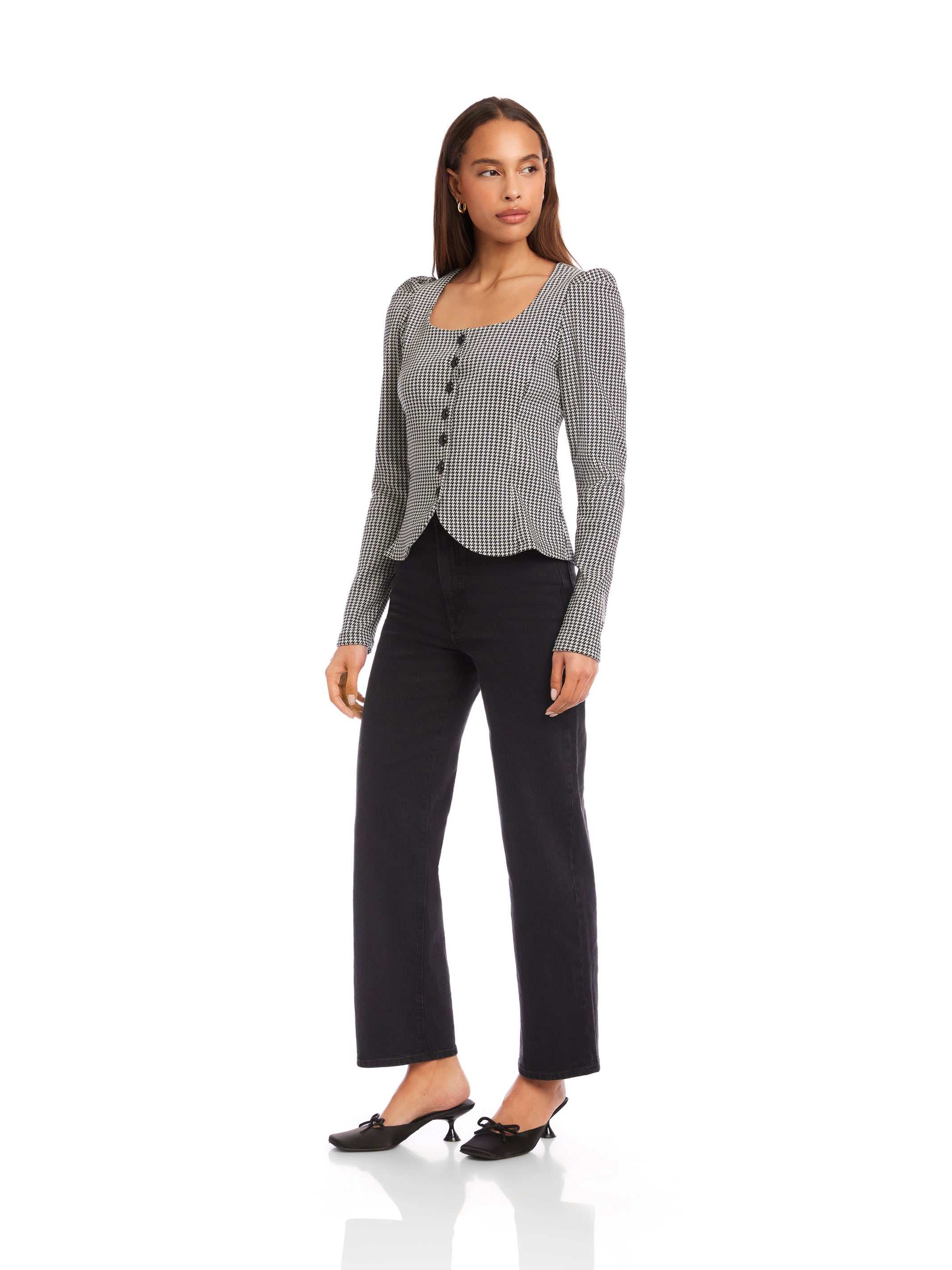 Frannie Puff Sleeve Top