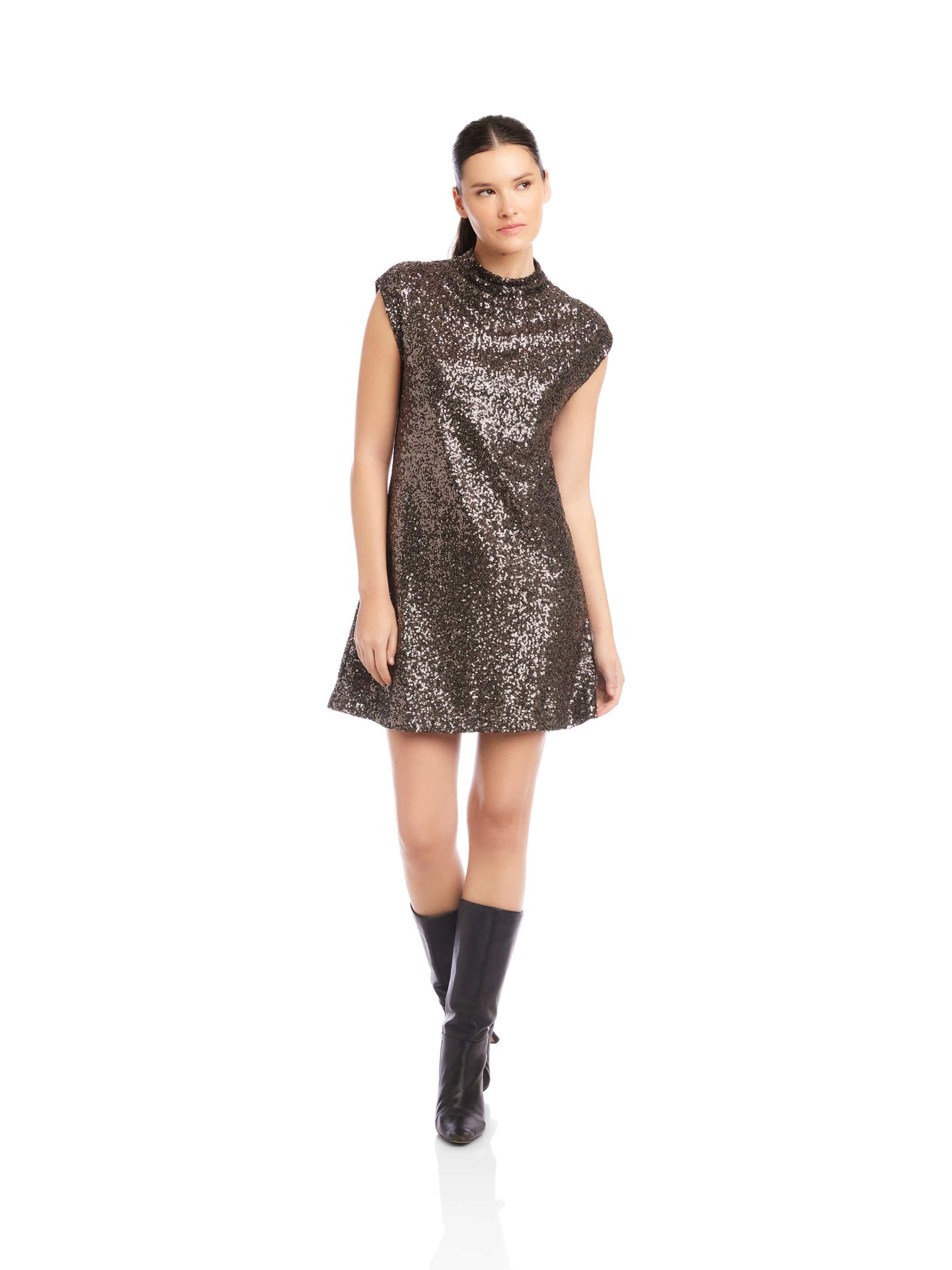 Cayla Sequin Mini Dress