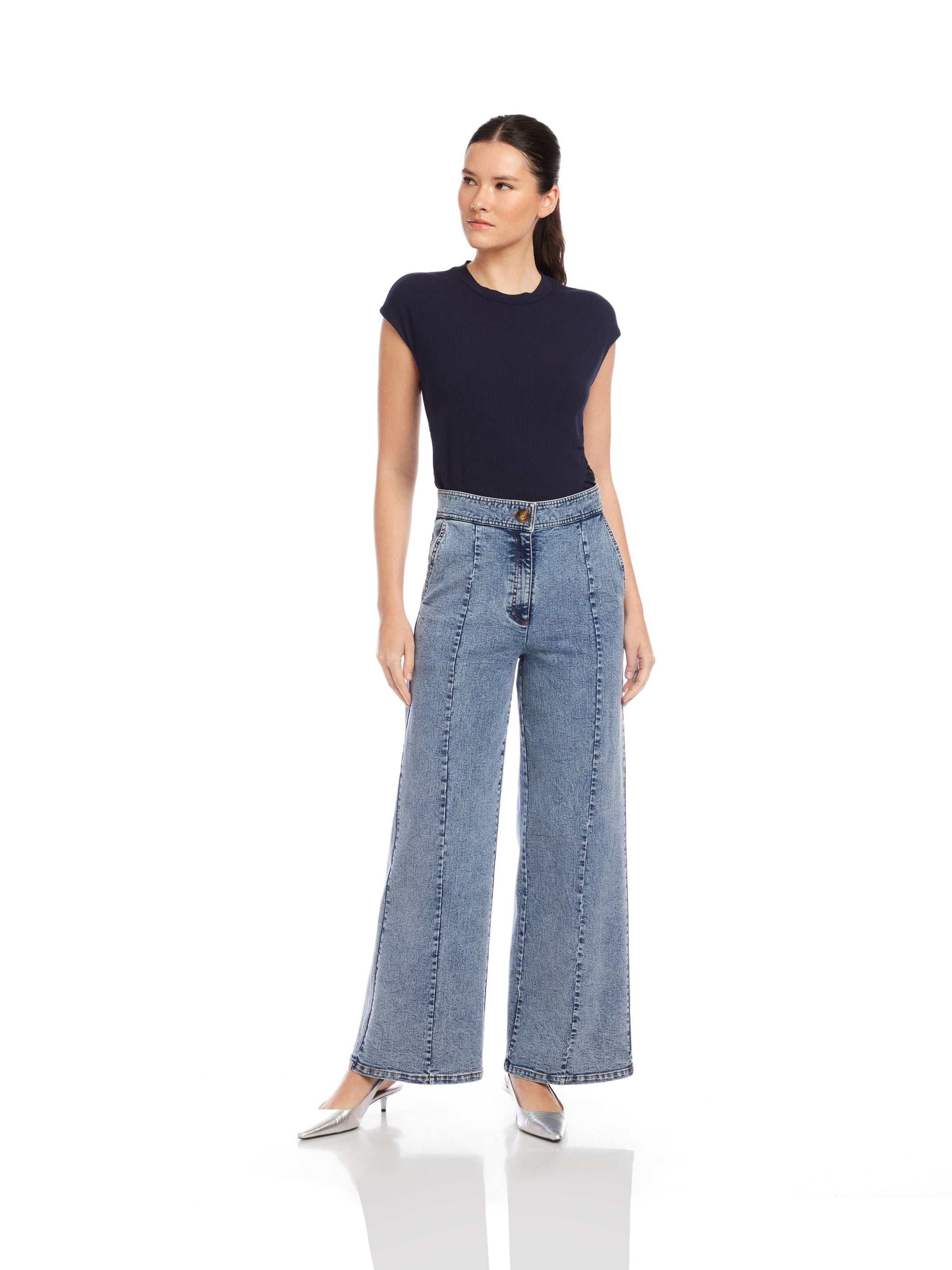 Kristen Denim Trouser