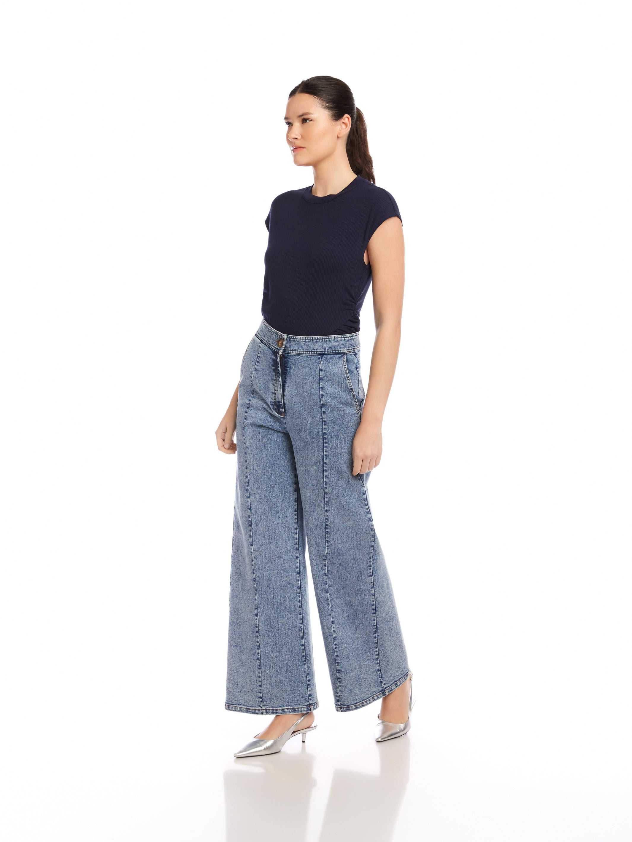 Kristen Denim Trouser