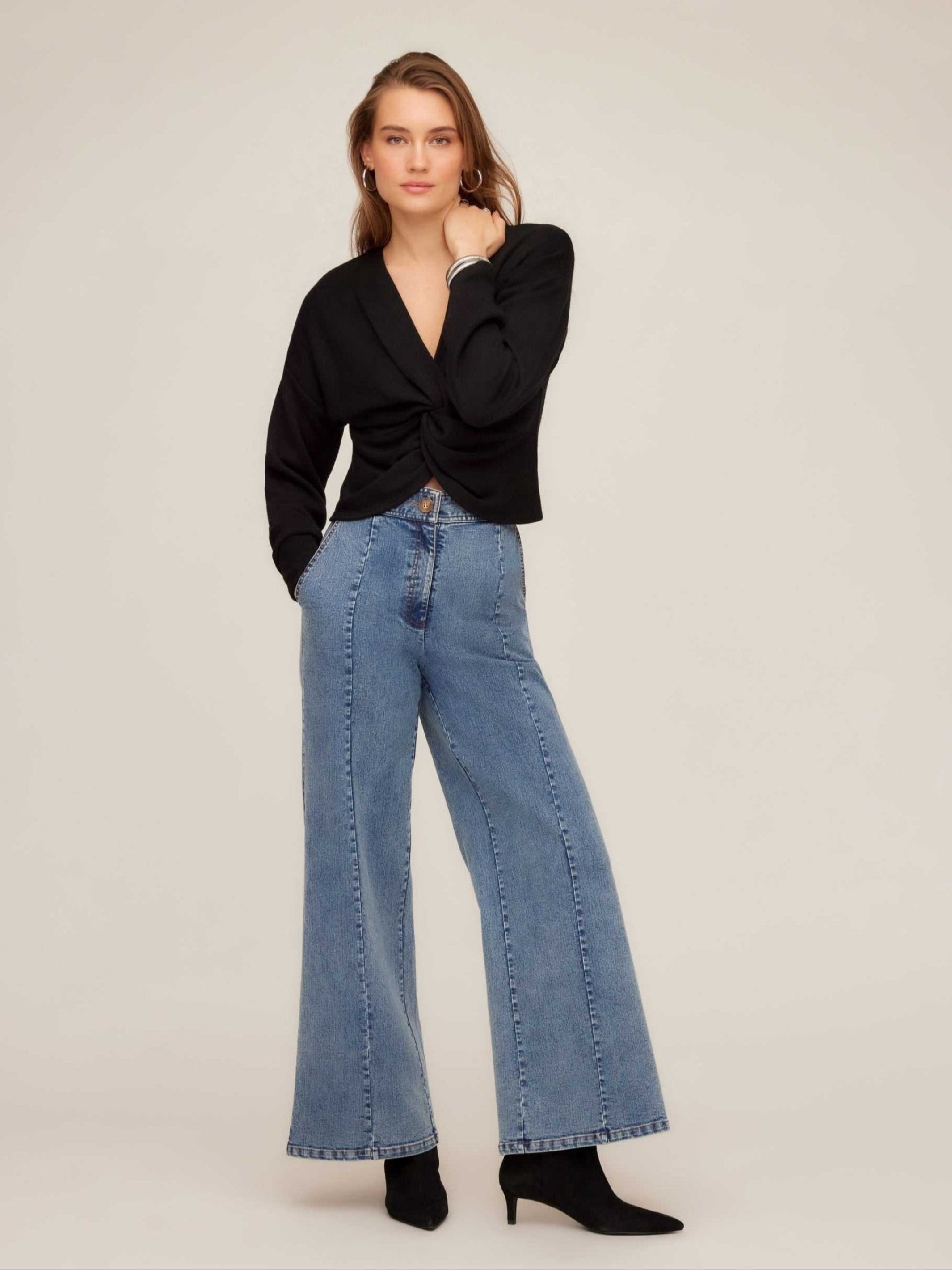 Kristen Denim Trouser