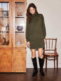 Brenna Mock Neck Dress