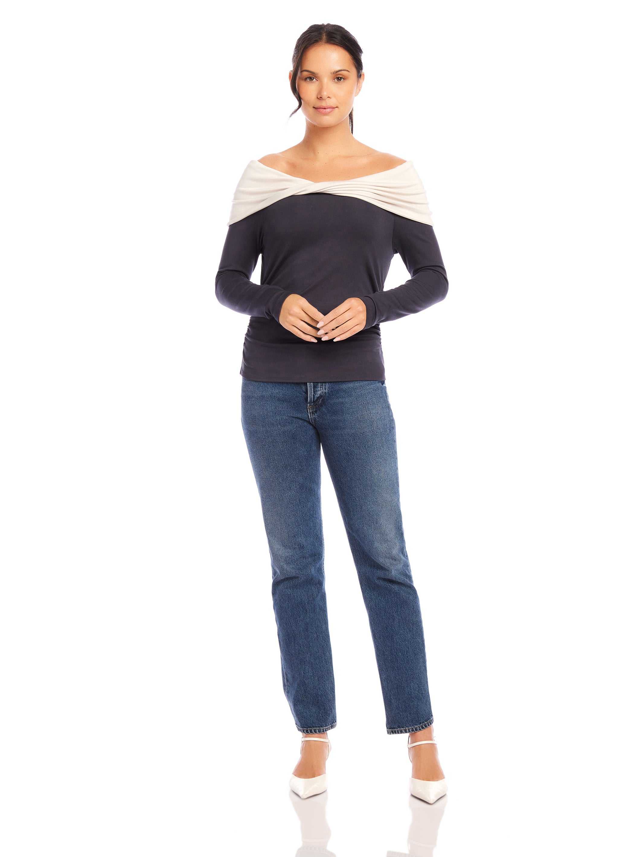 Jillian Off-The-Shoulder Top