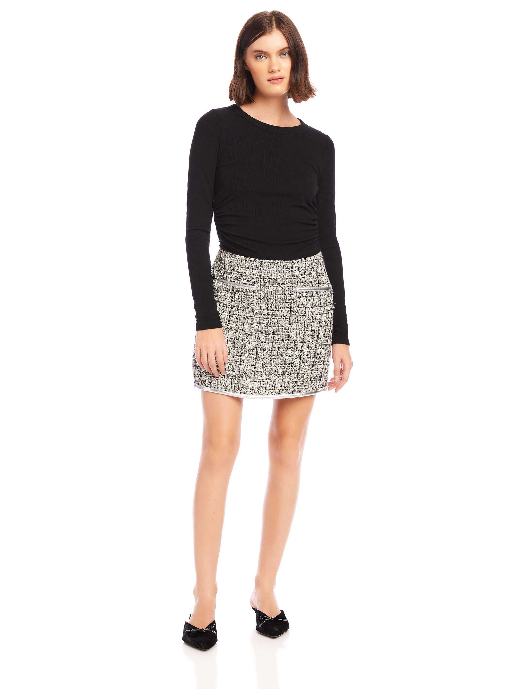Blaire A-Line Mini Skirt