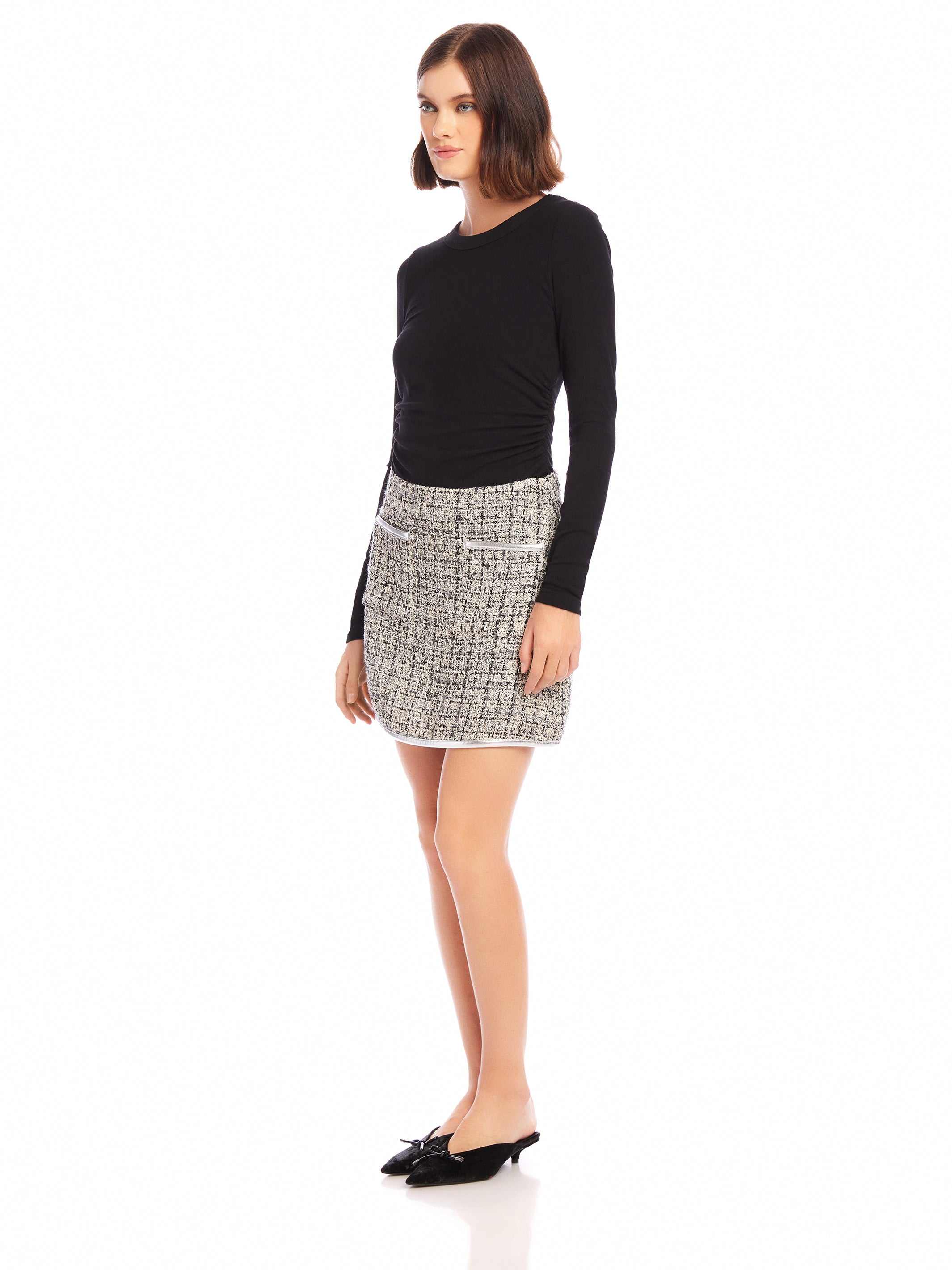 Blaire A-Line Mini Skirt