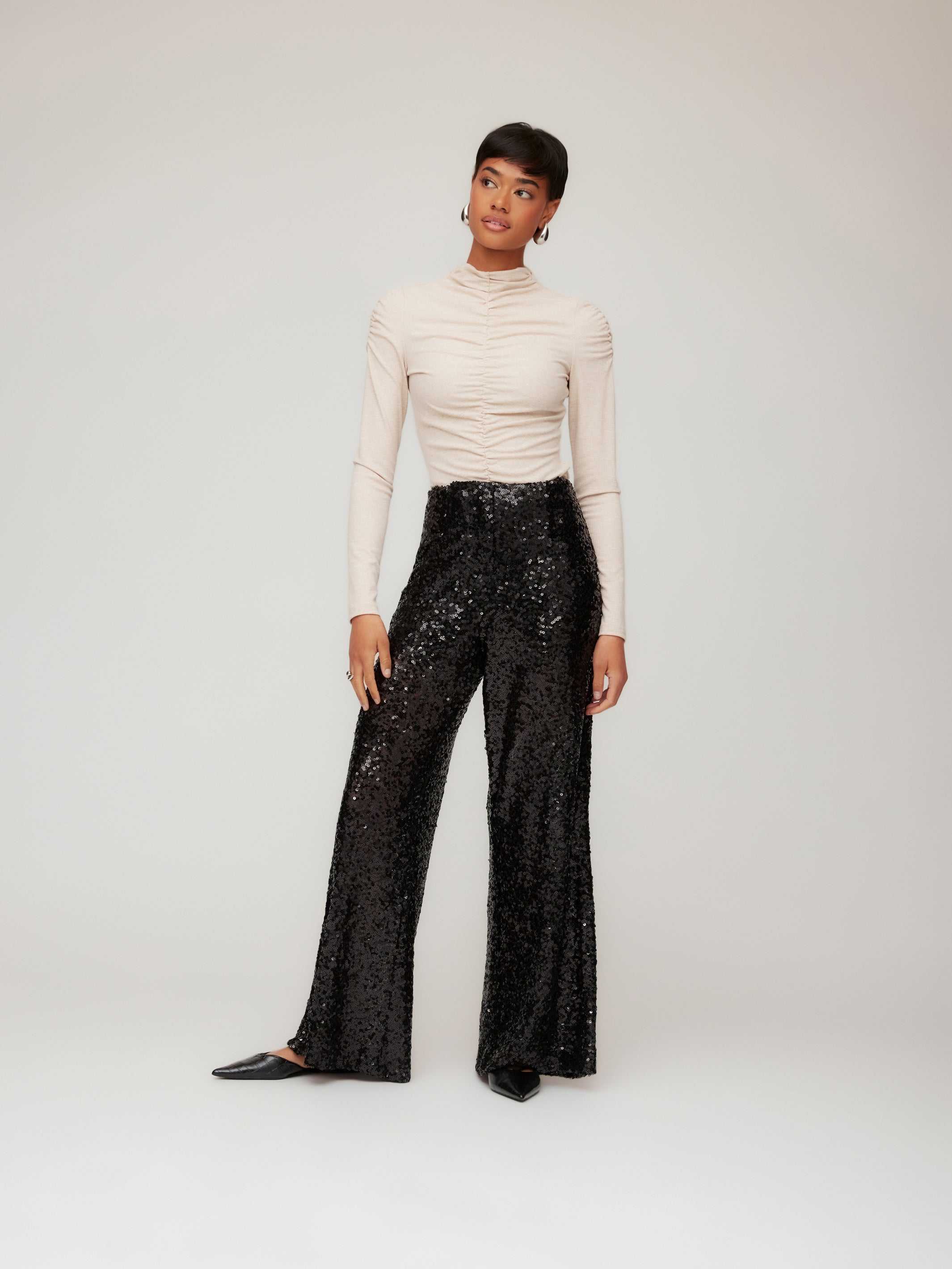 Lynette Sequin Trousers