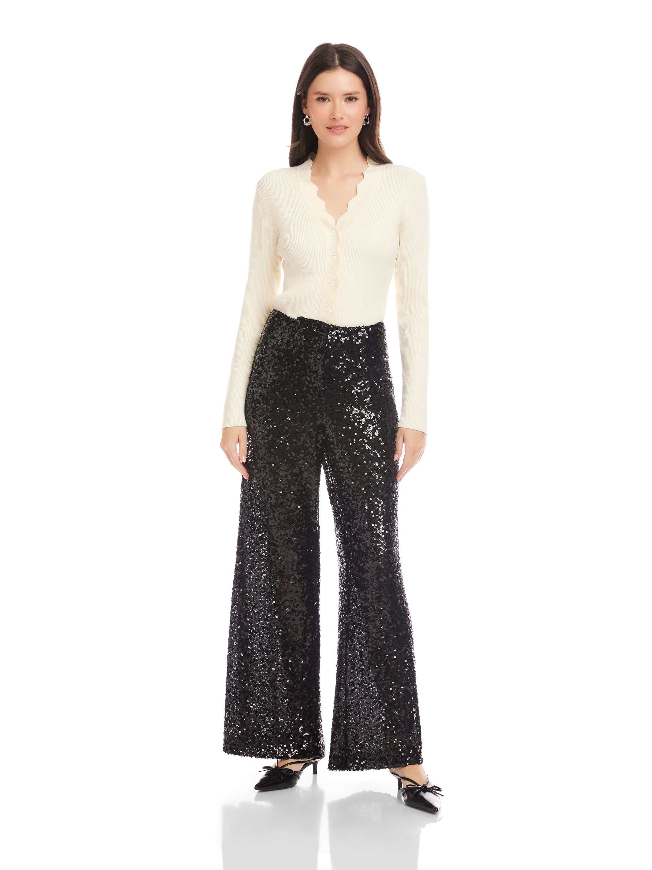 Lynette Sequin Trousers