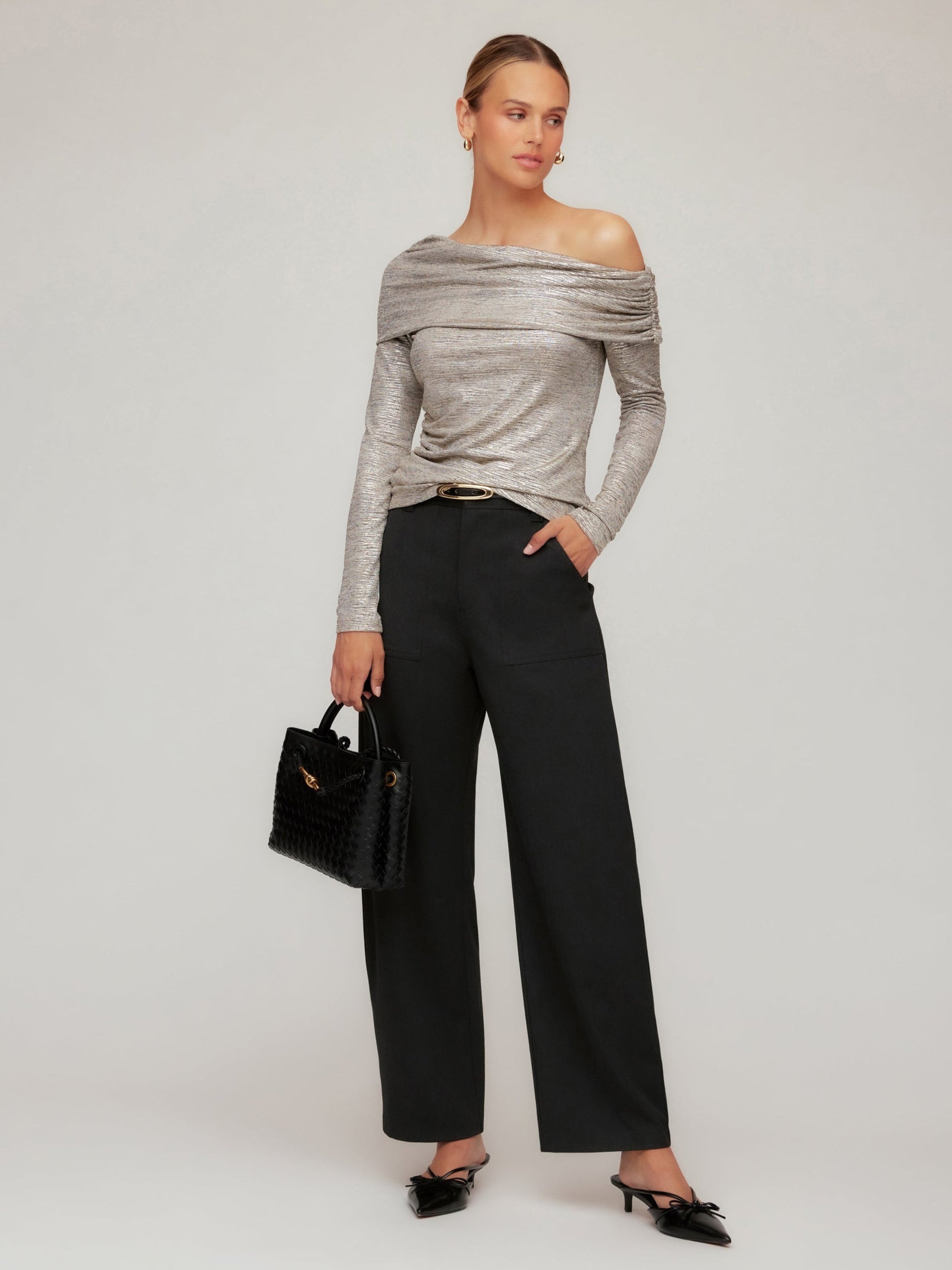 Agnes Asymmetric One-Shoulder Top
