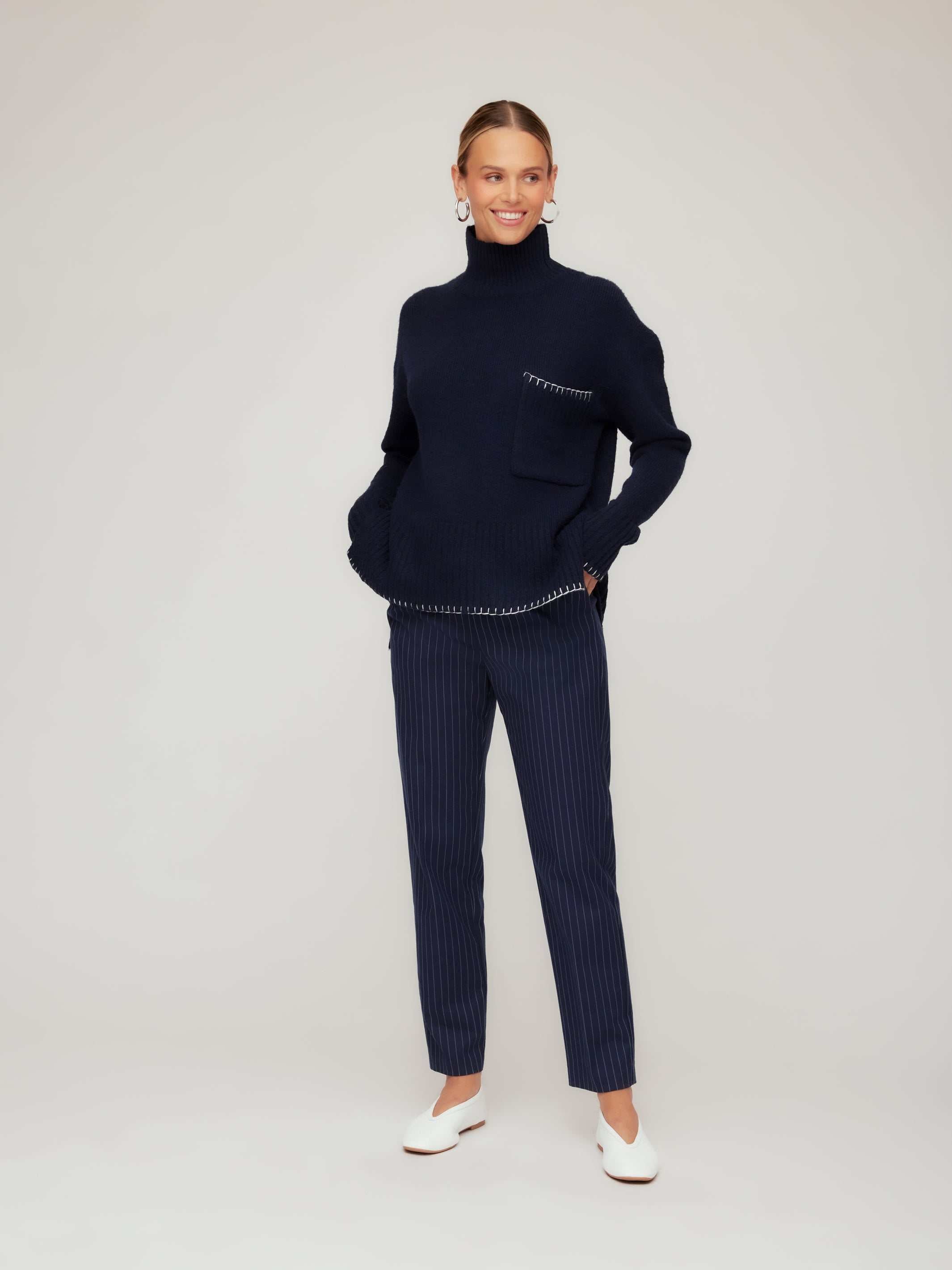 Sylvie Edge Stitch Sweater