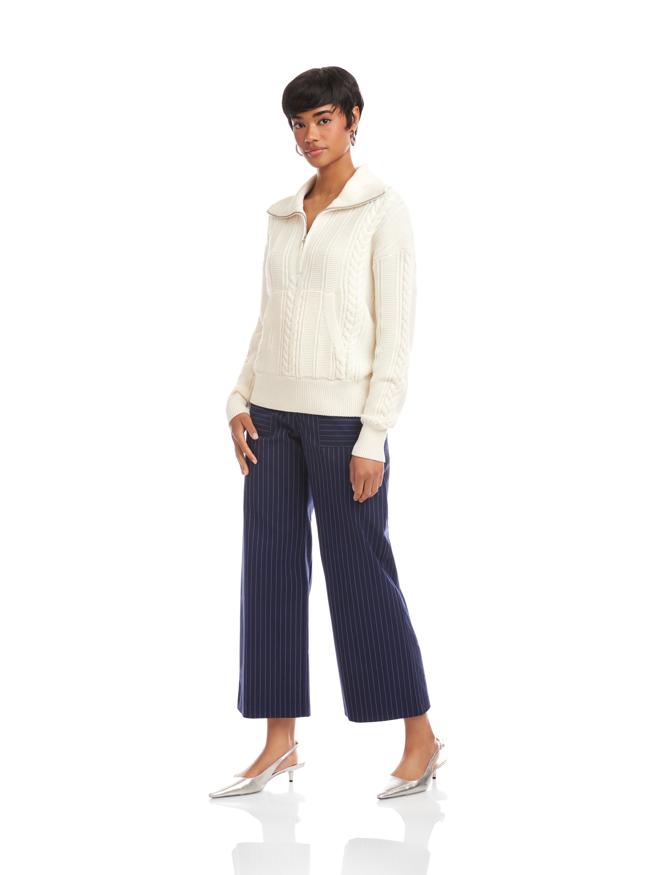 Karin Half Zip Sweater