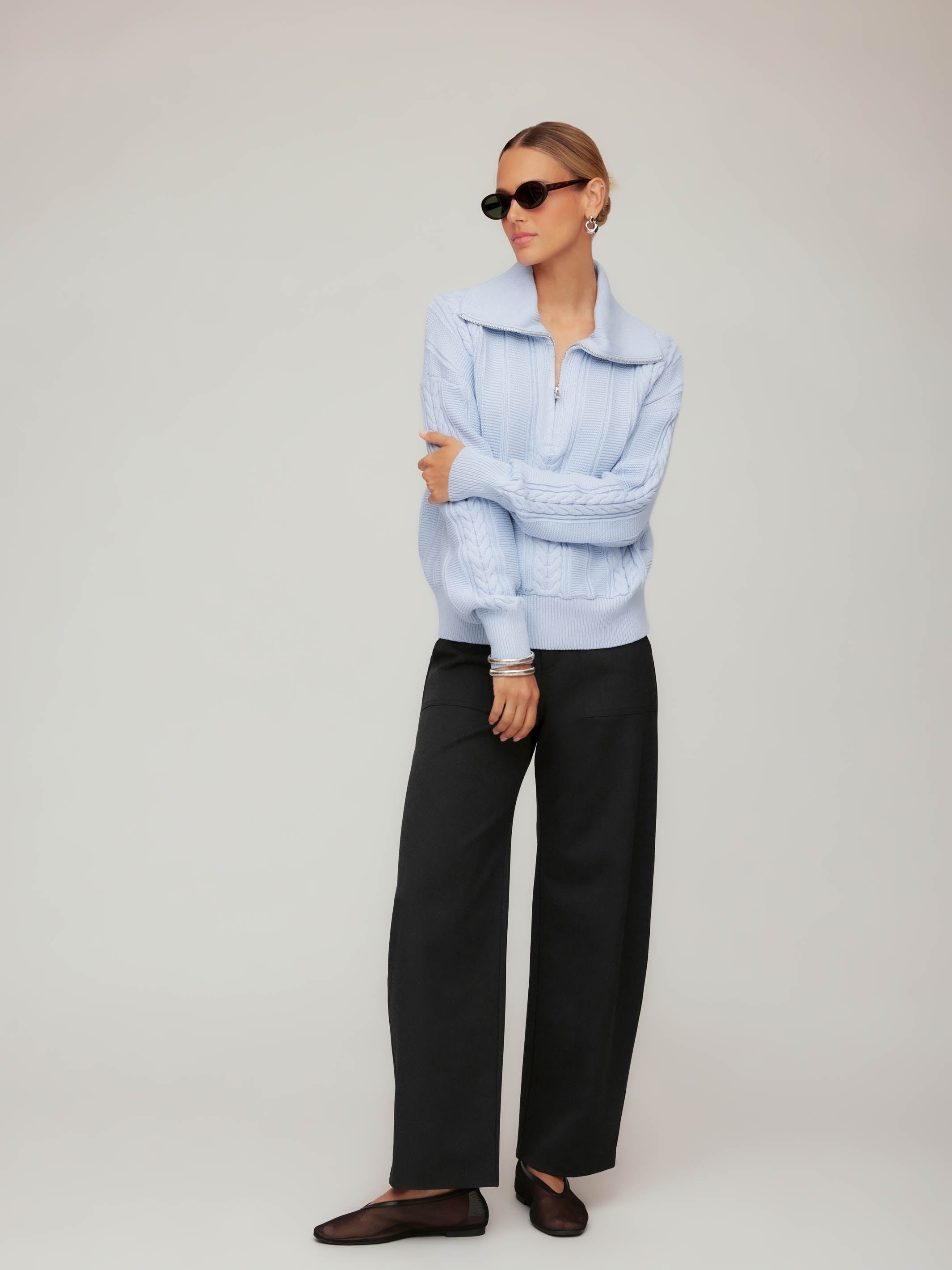 Stevie Barrel Leg Ankle Pants