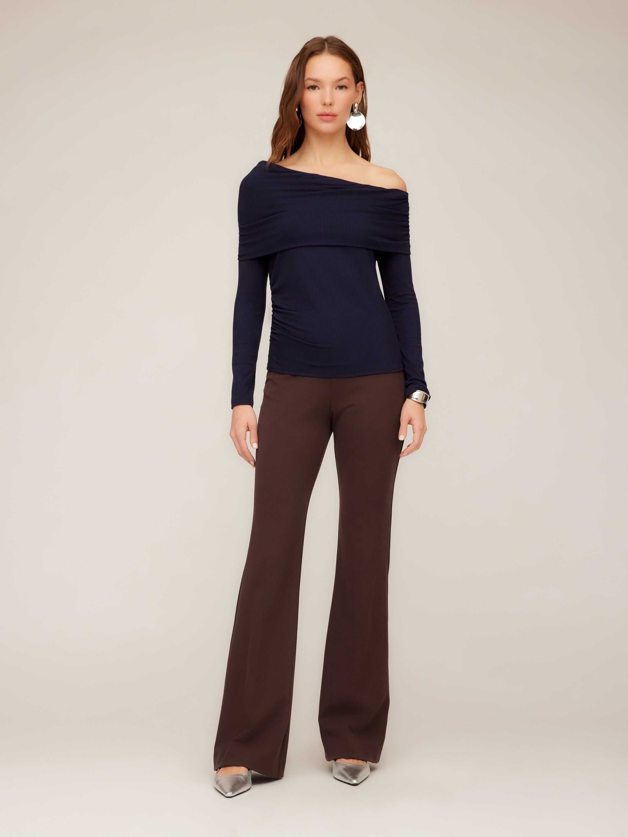 Ashley Asymmetric One-Shoulder Top